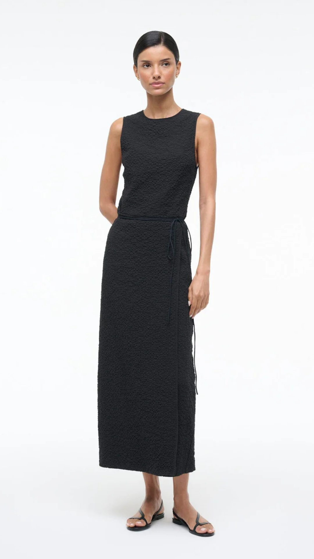STAUD, Nema Dress in Black, Size Small STAUD, Nema Dress in Black, Size Small