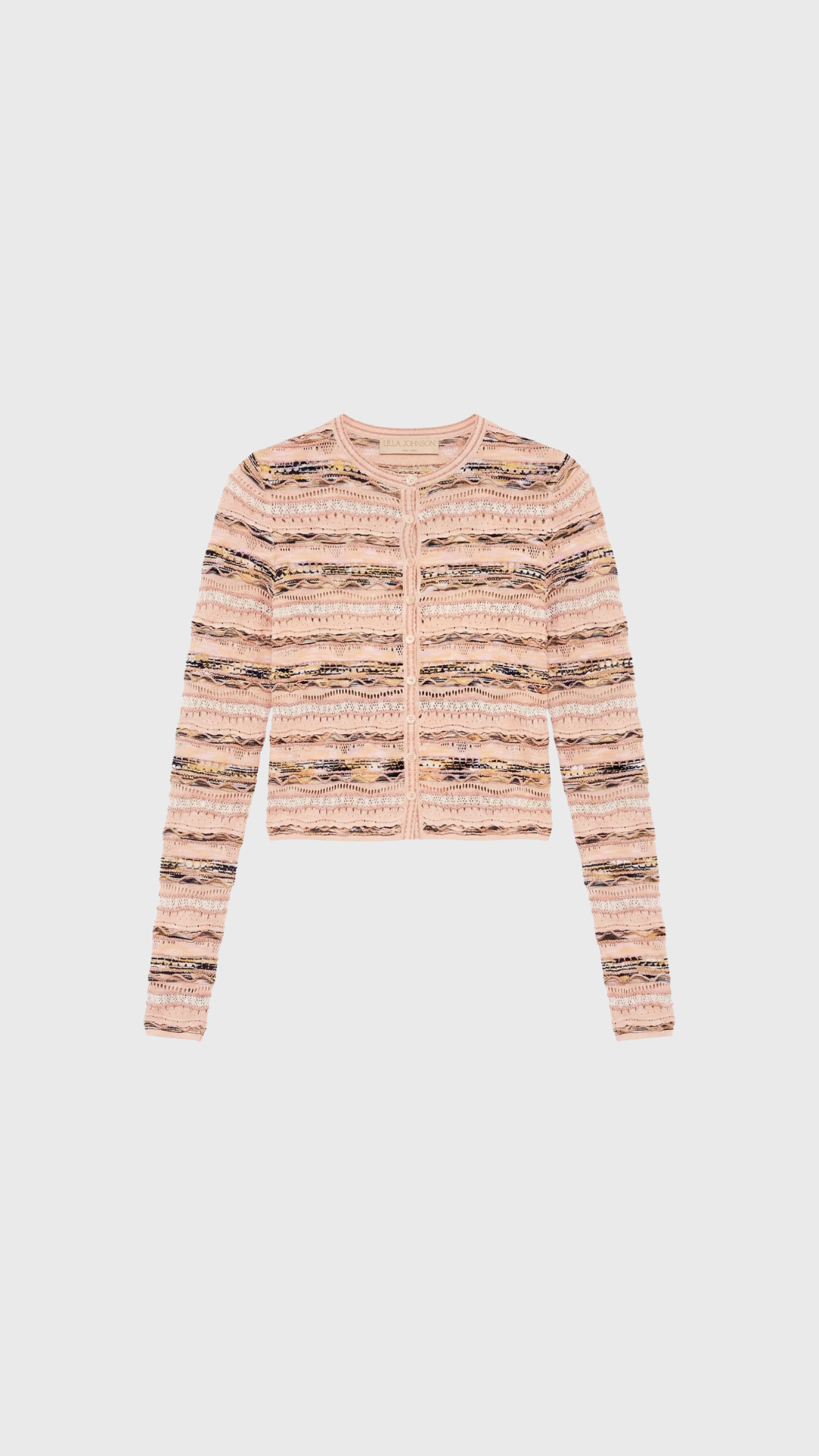 Ulla Johnson Mia Knit Cardigan in Hibiscus