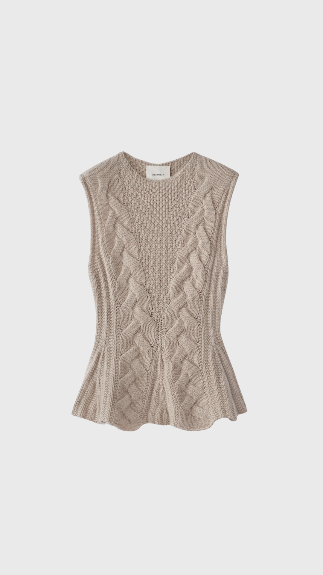 Lisa Yang Signy Top in Sand
