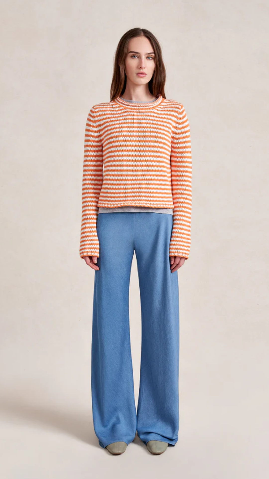 La Ligne Fine Stripe Mini Marina Sweater
