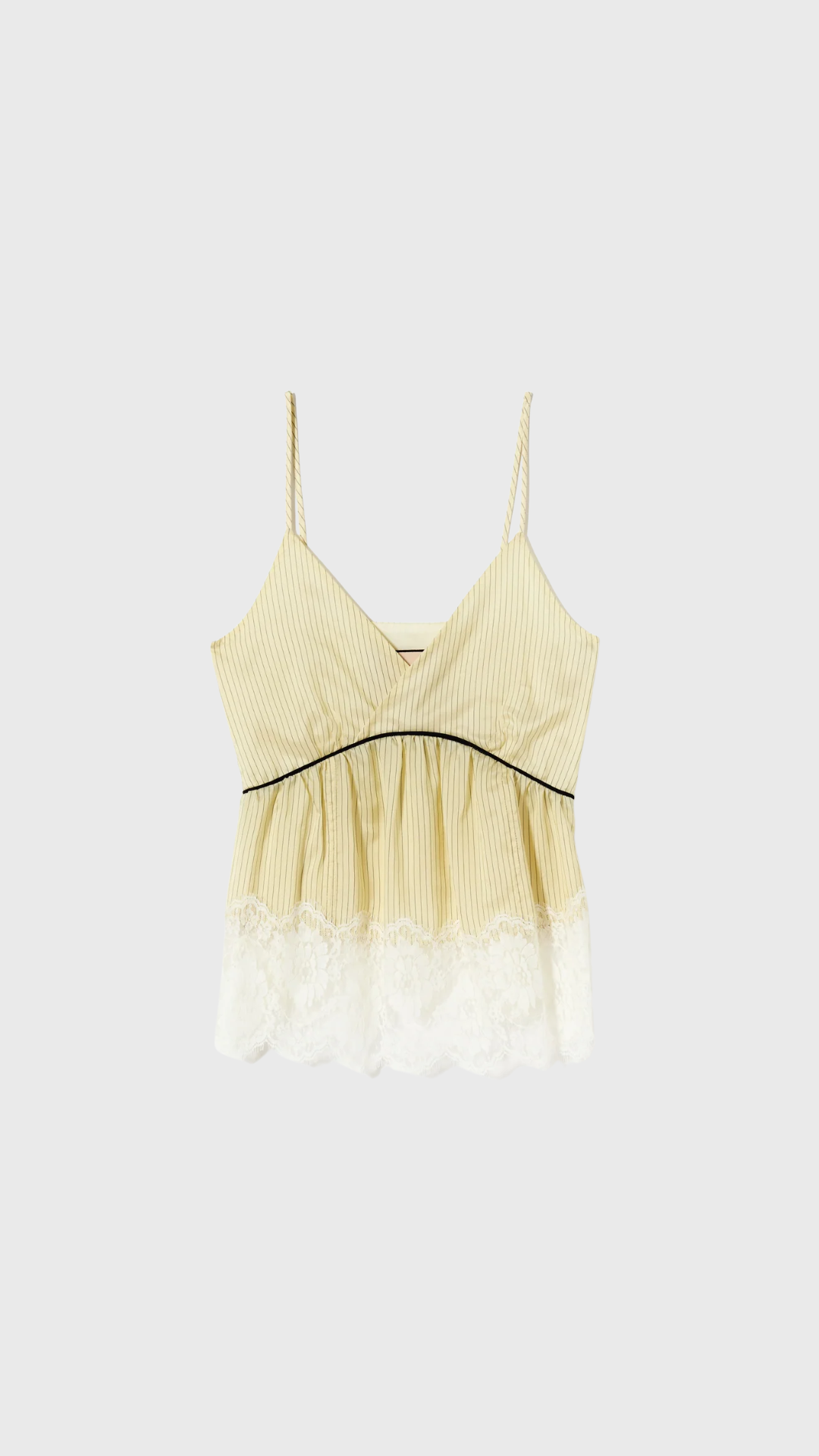 Plan C Cami Tank Top in Yellow