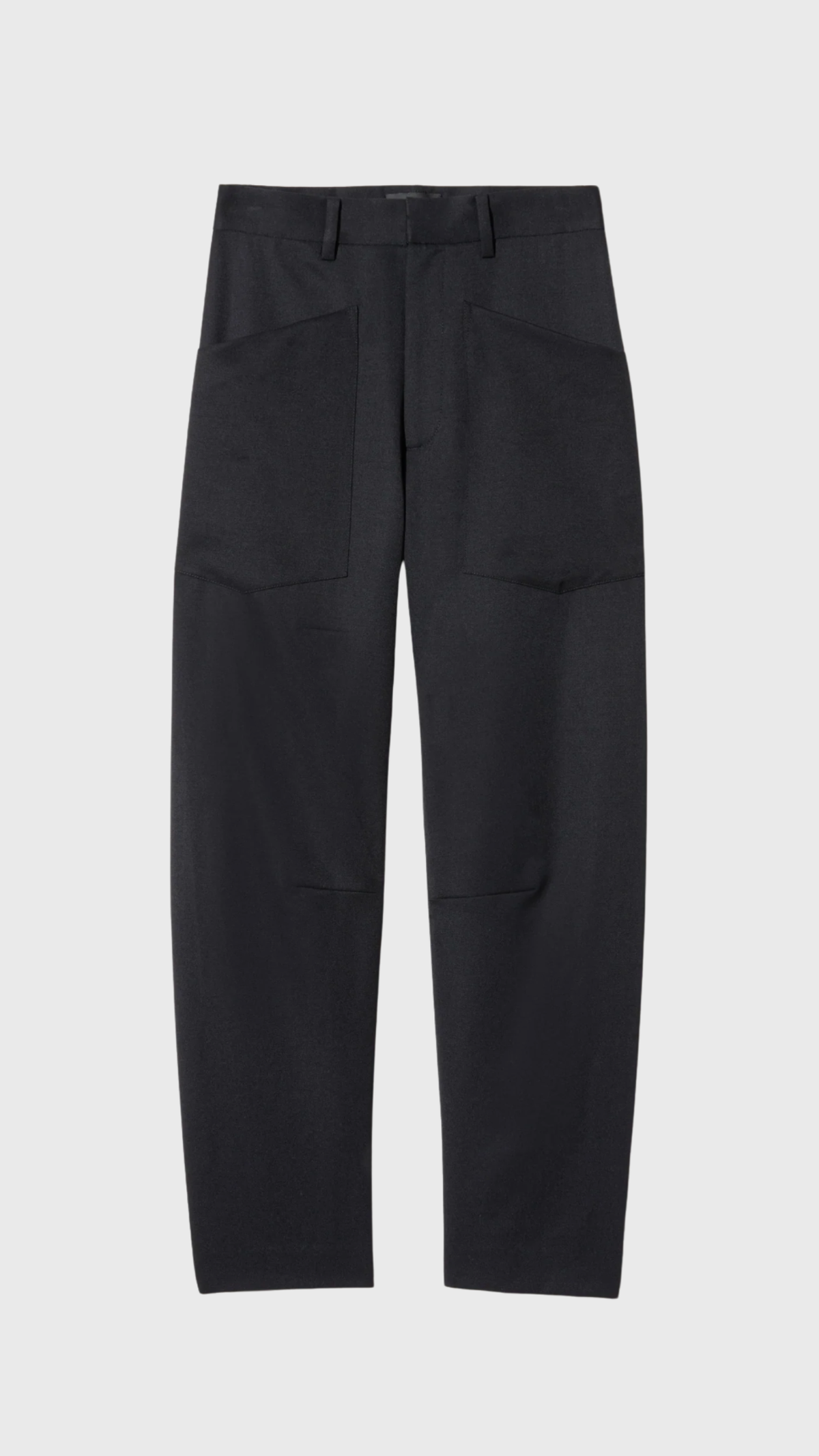 Nili Lotan Shon Wool Pant in Black