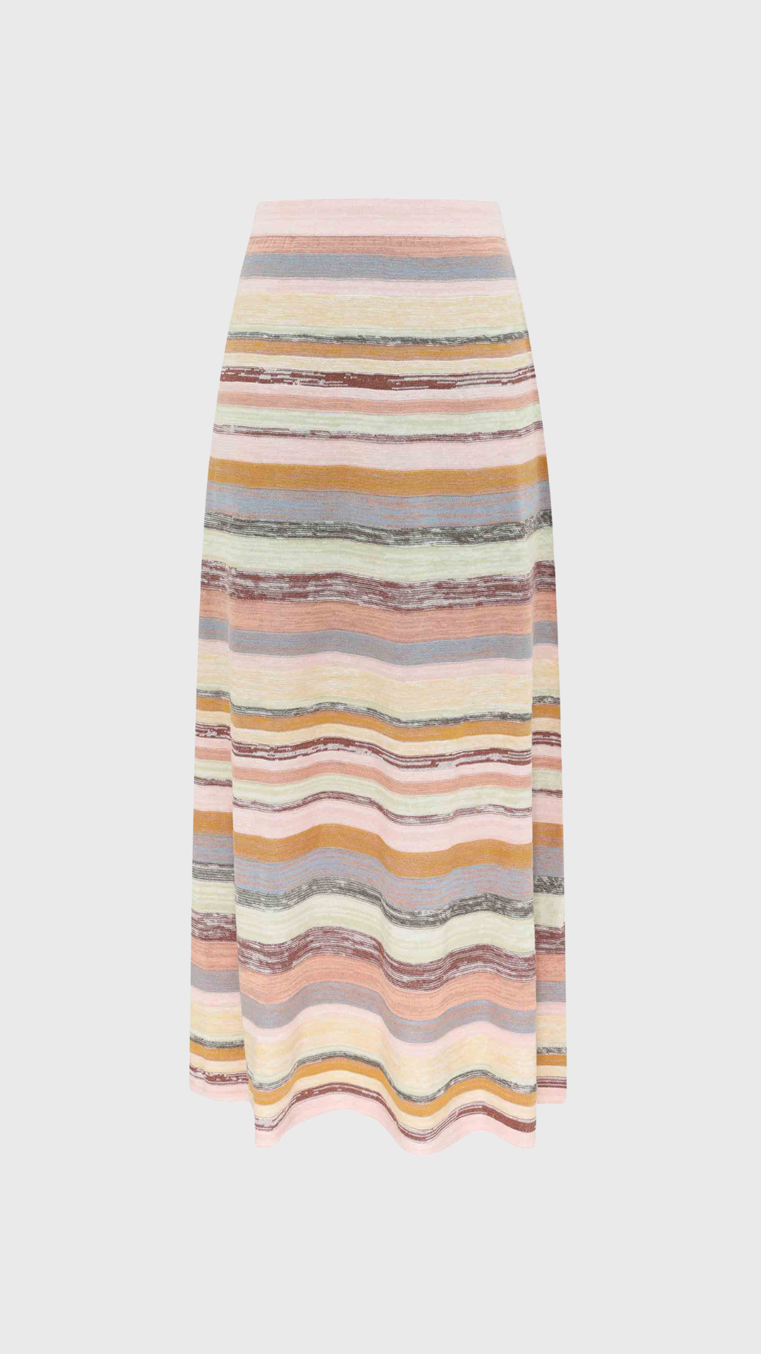 Zimmermann Luna Mouline Midi Skirt in Multi