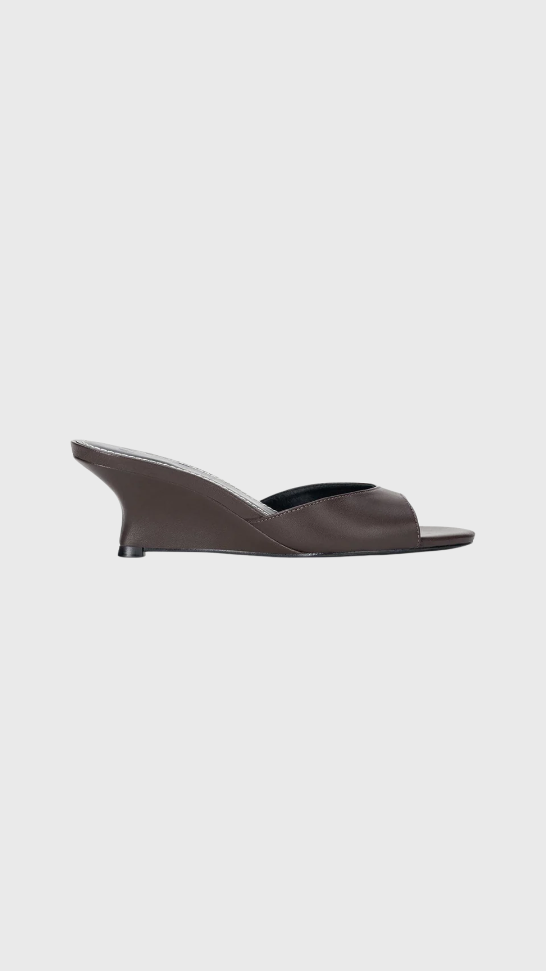 Staud Brigitte Wedge in Espresso
