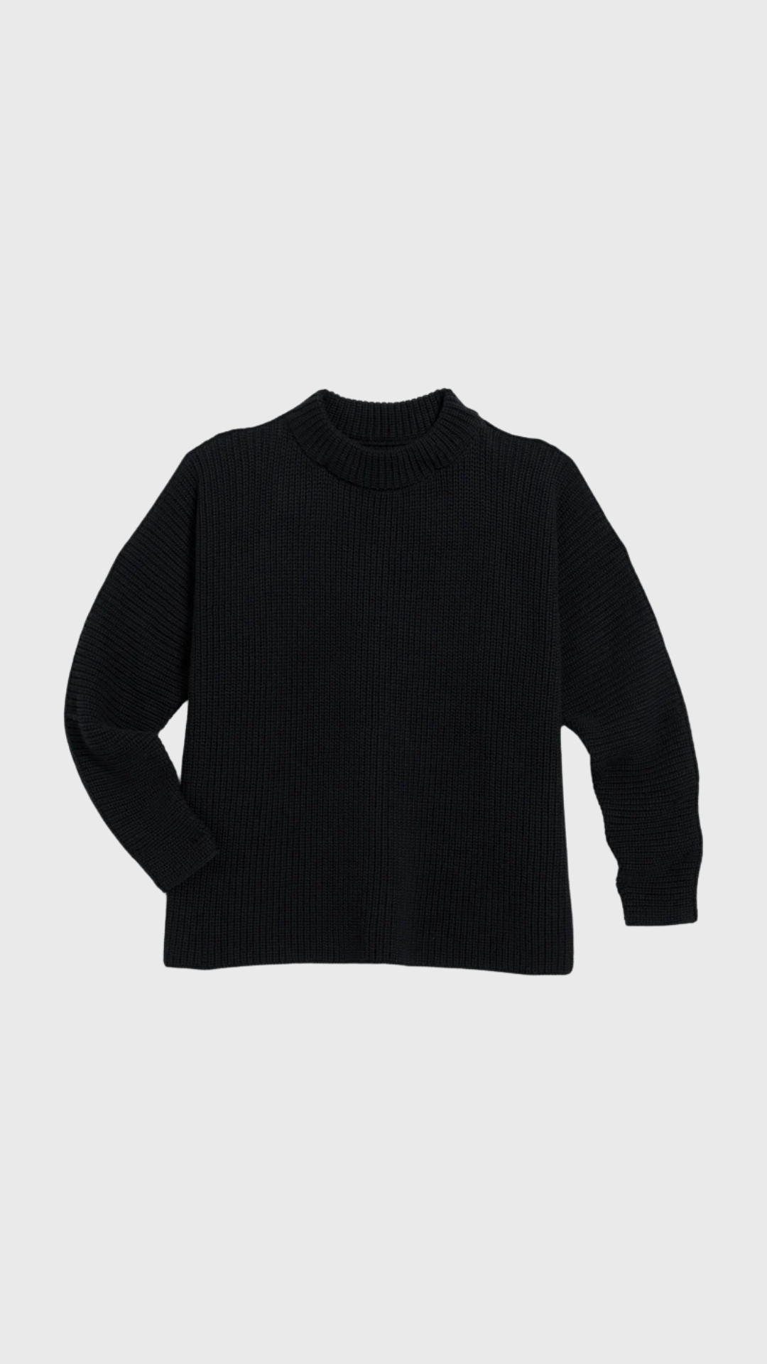 Frank & Eileen Montecito Sweater in Black