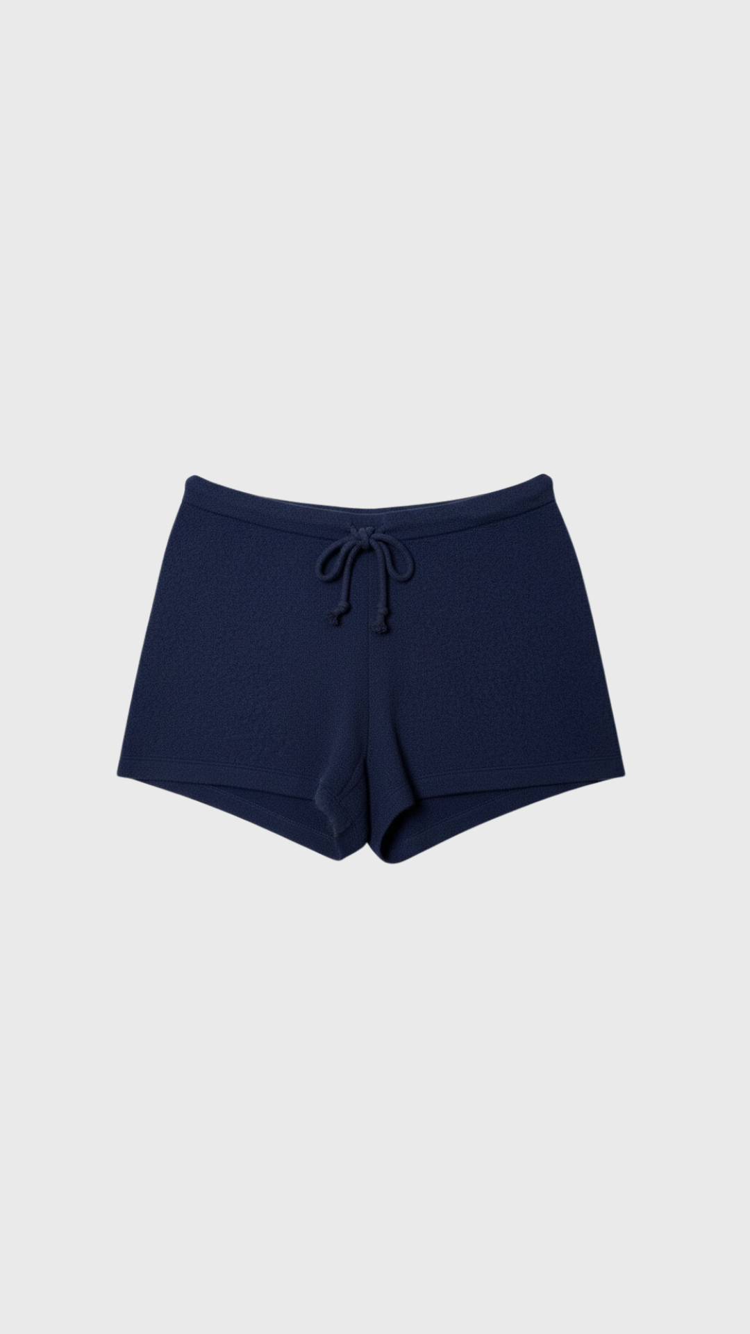 White + Warren Organic Cotton Shorts in Navy