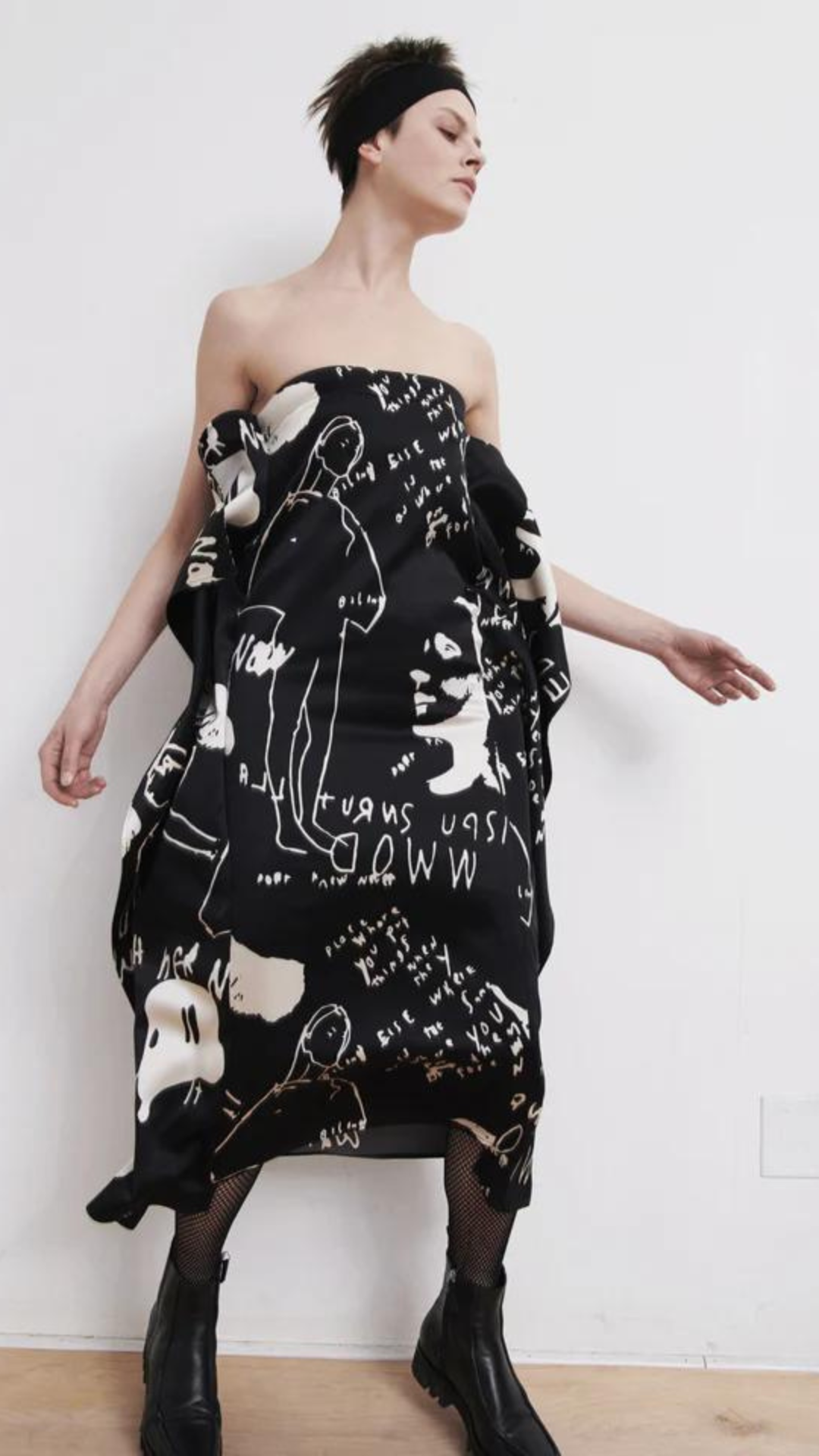 Zero & Maria Cornejo Strapless Rectangle Dress