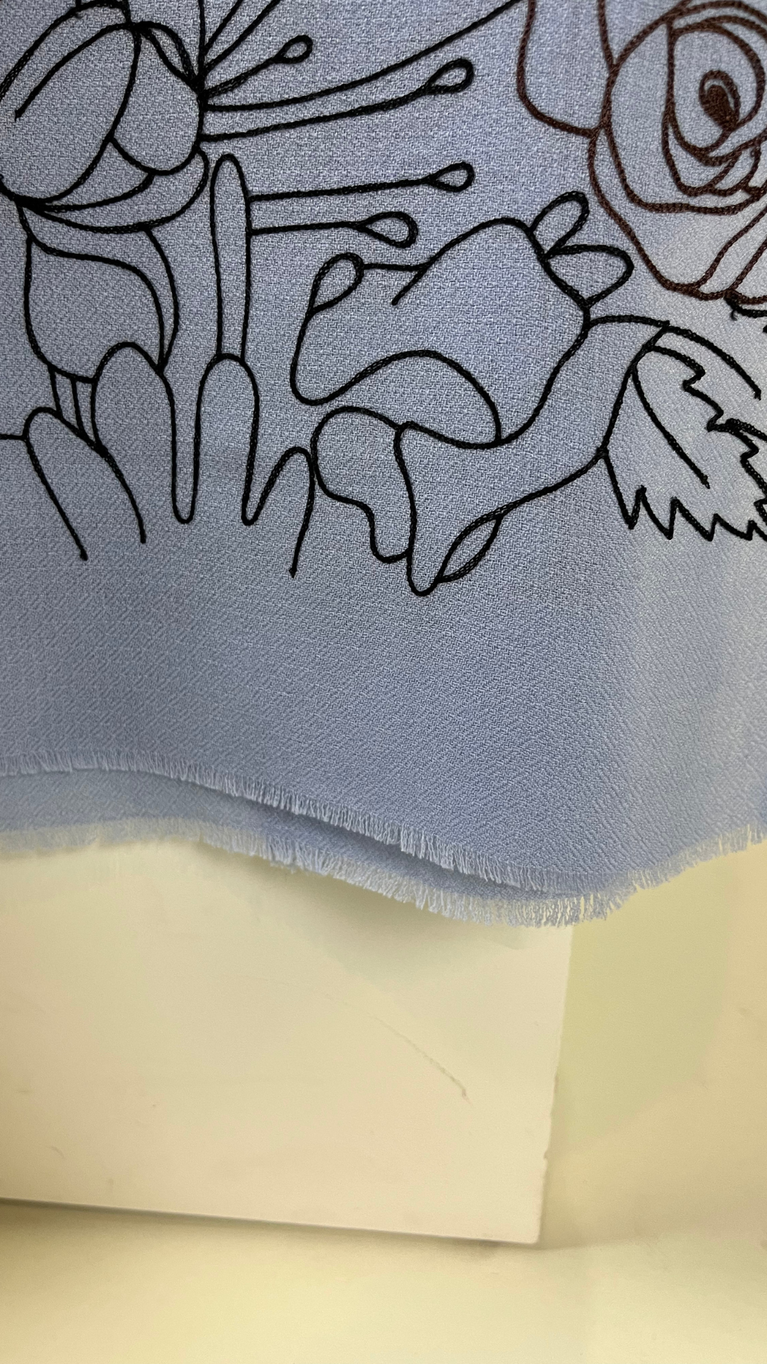 Janavi Floral Charms Shawl