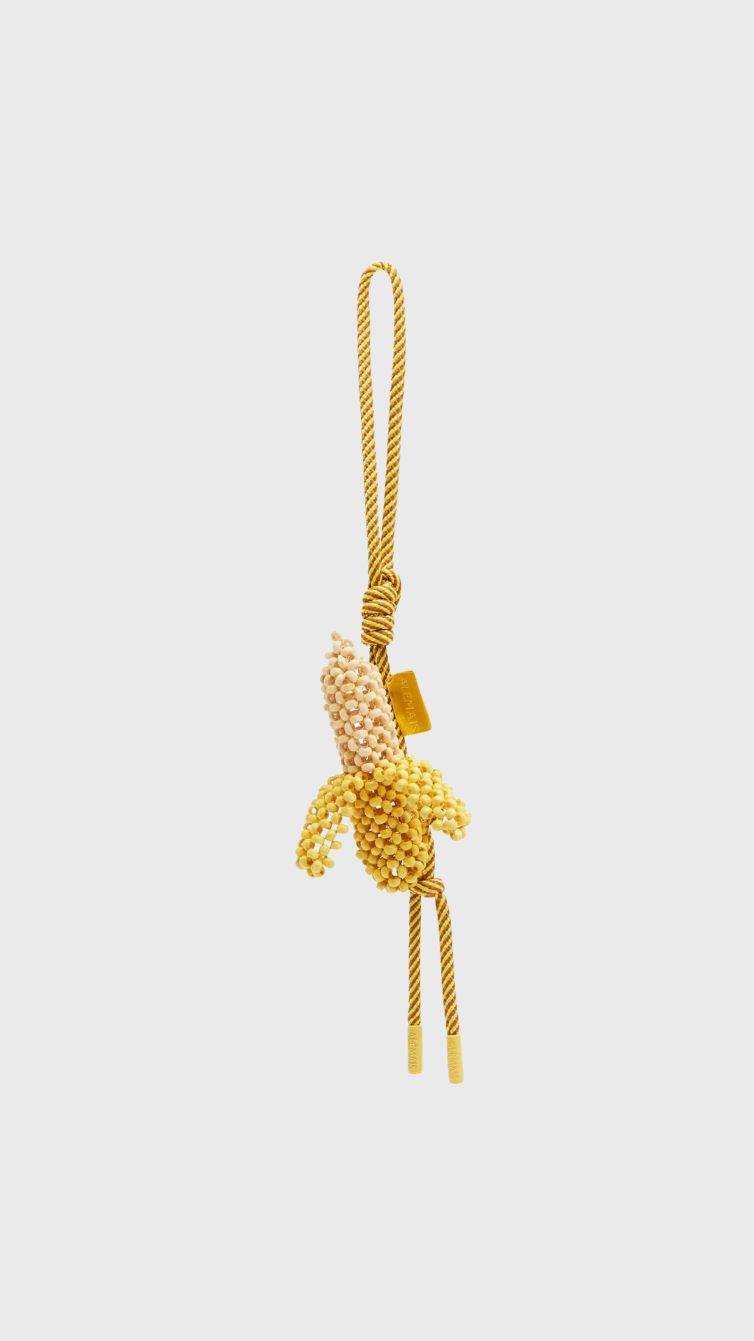 ALÉMAIS Mona Banana Bag Charm in Yellow
