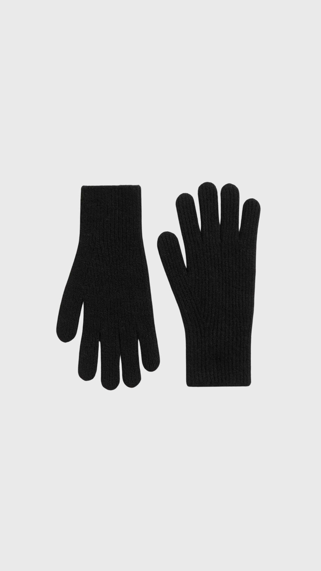 Toteme Cashmere Gloves in Black