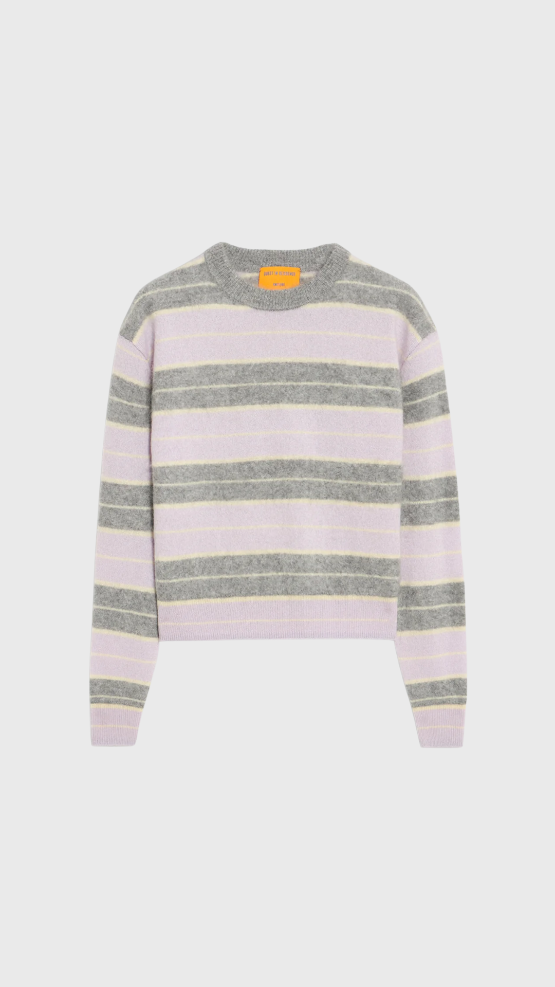 Guest In Residence Grizzly Stripe Crew Sweater