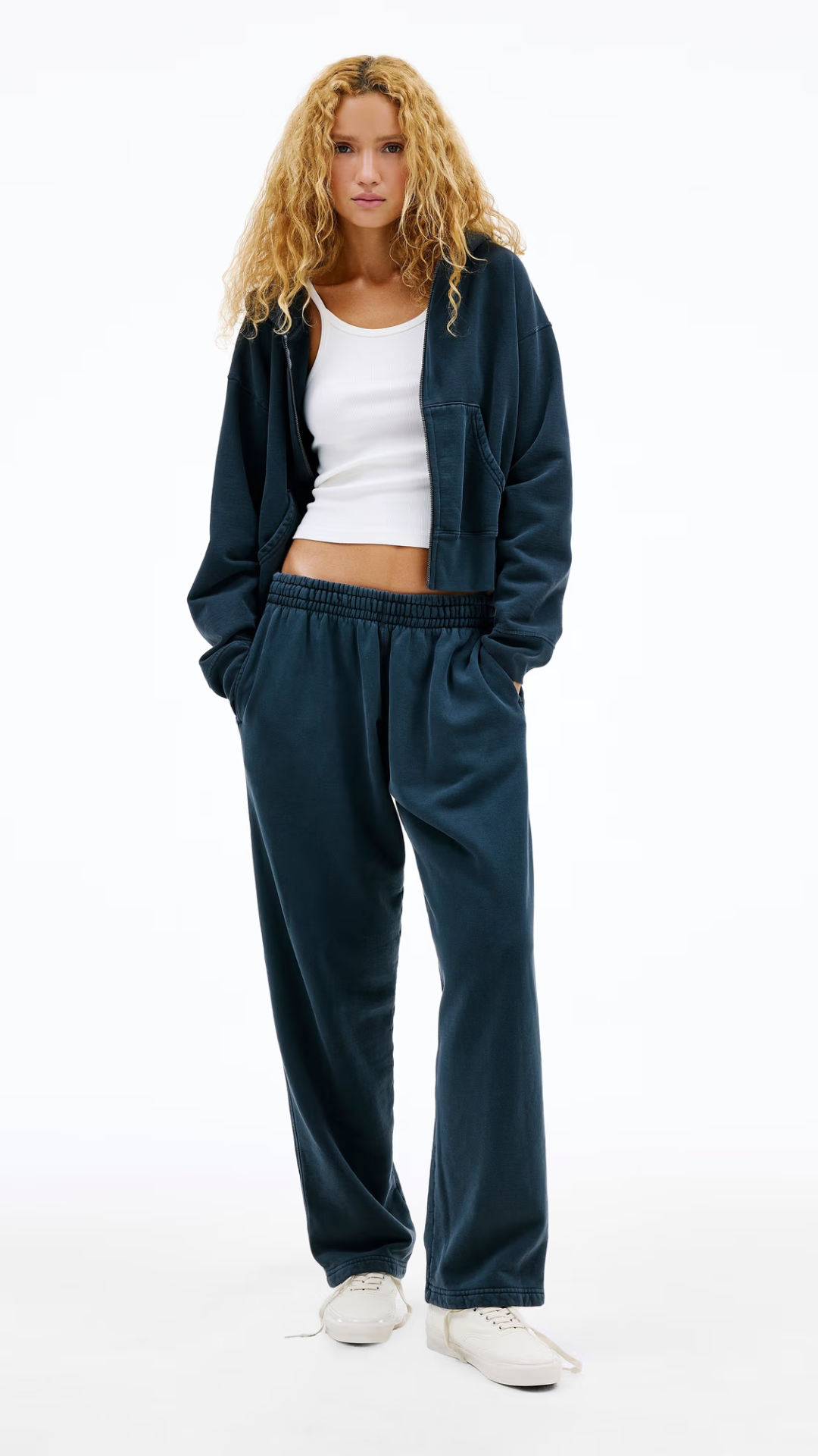 Slvrlake Straight Leg Pant in Washed Black
