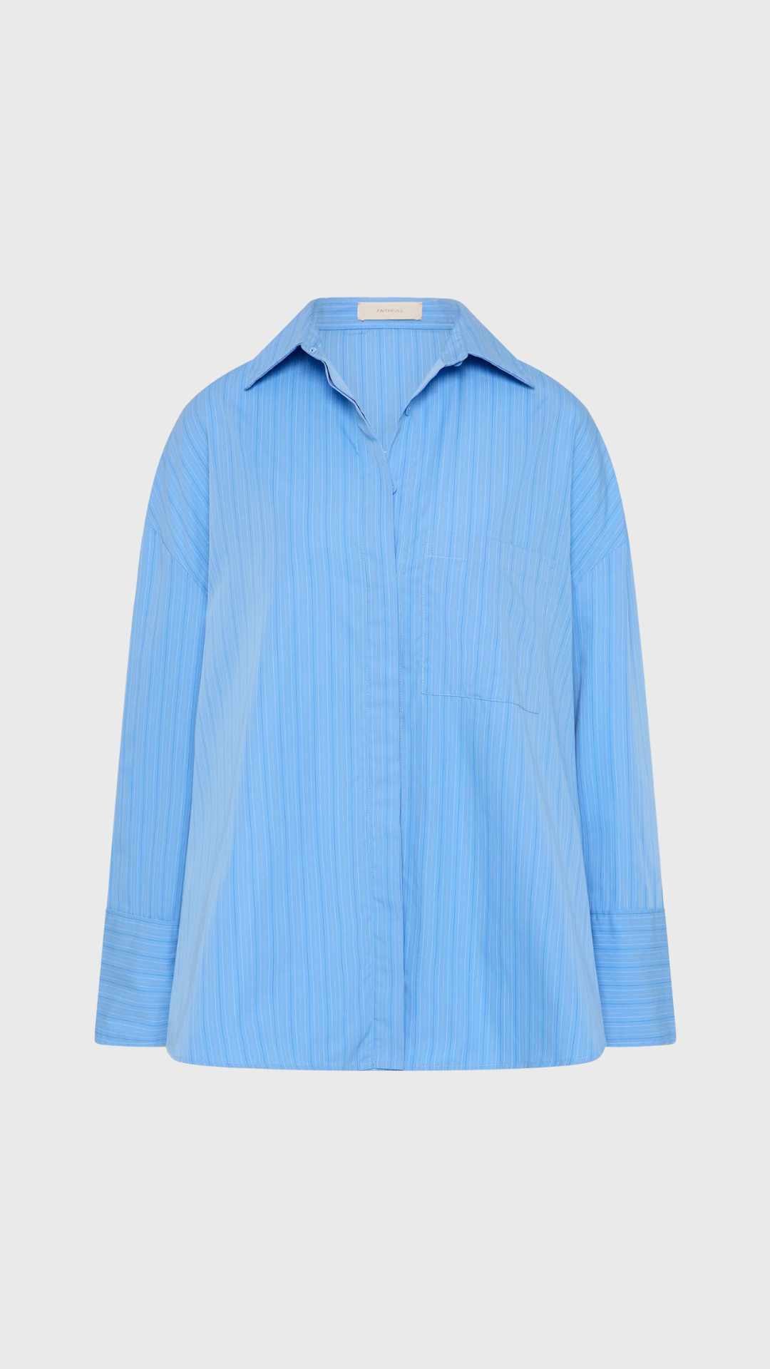 Faithfull Clemente Shirt in Azul