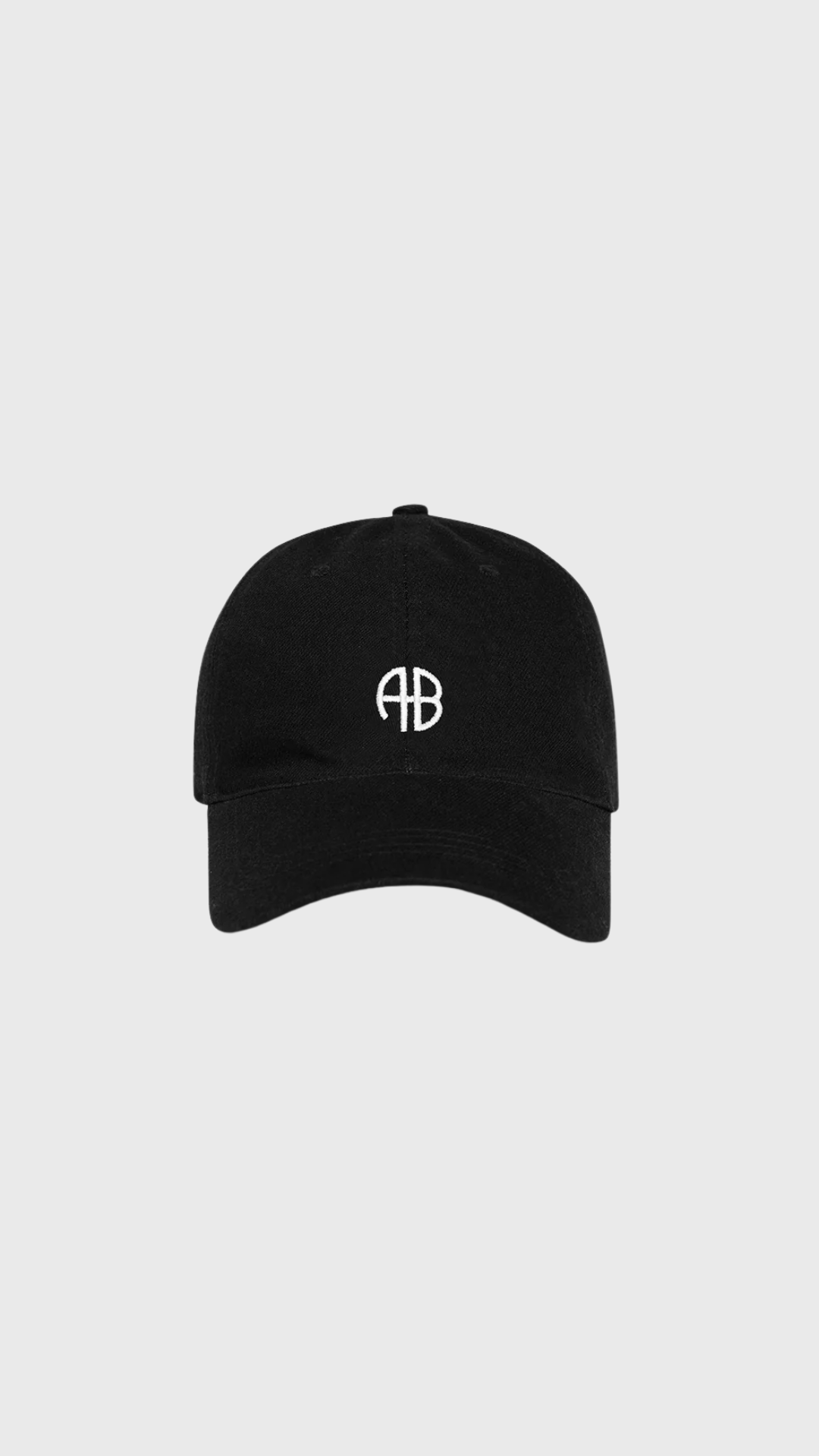 Anine Bing Jeremy Baseball Cap in Black