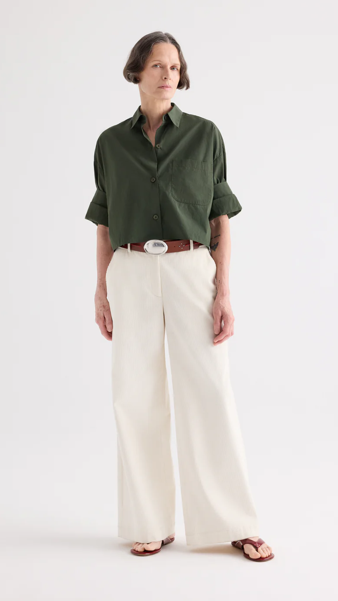 TWP Dylan Pant in White
