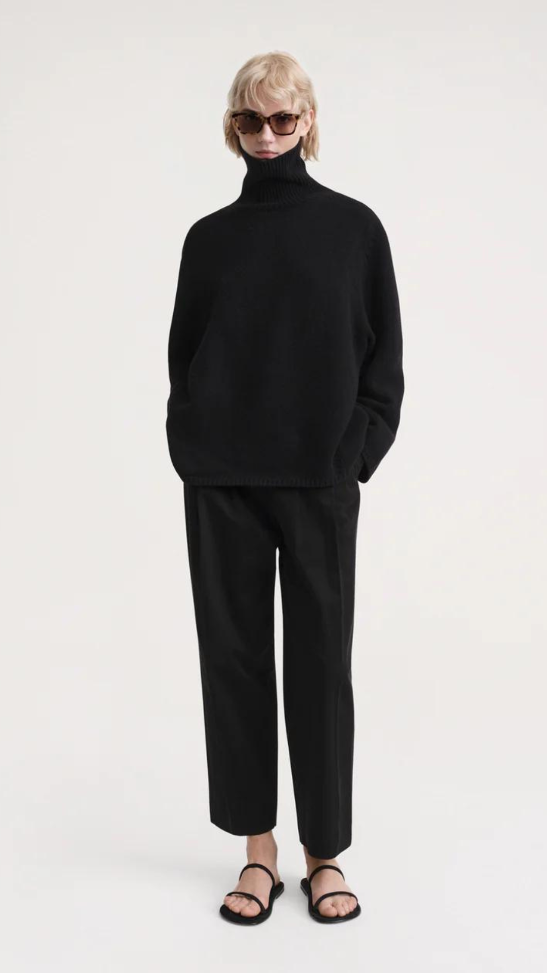 Toteme Wool Cashmere Turtleneck
