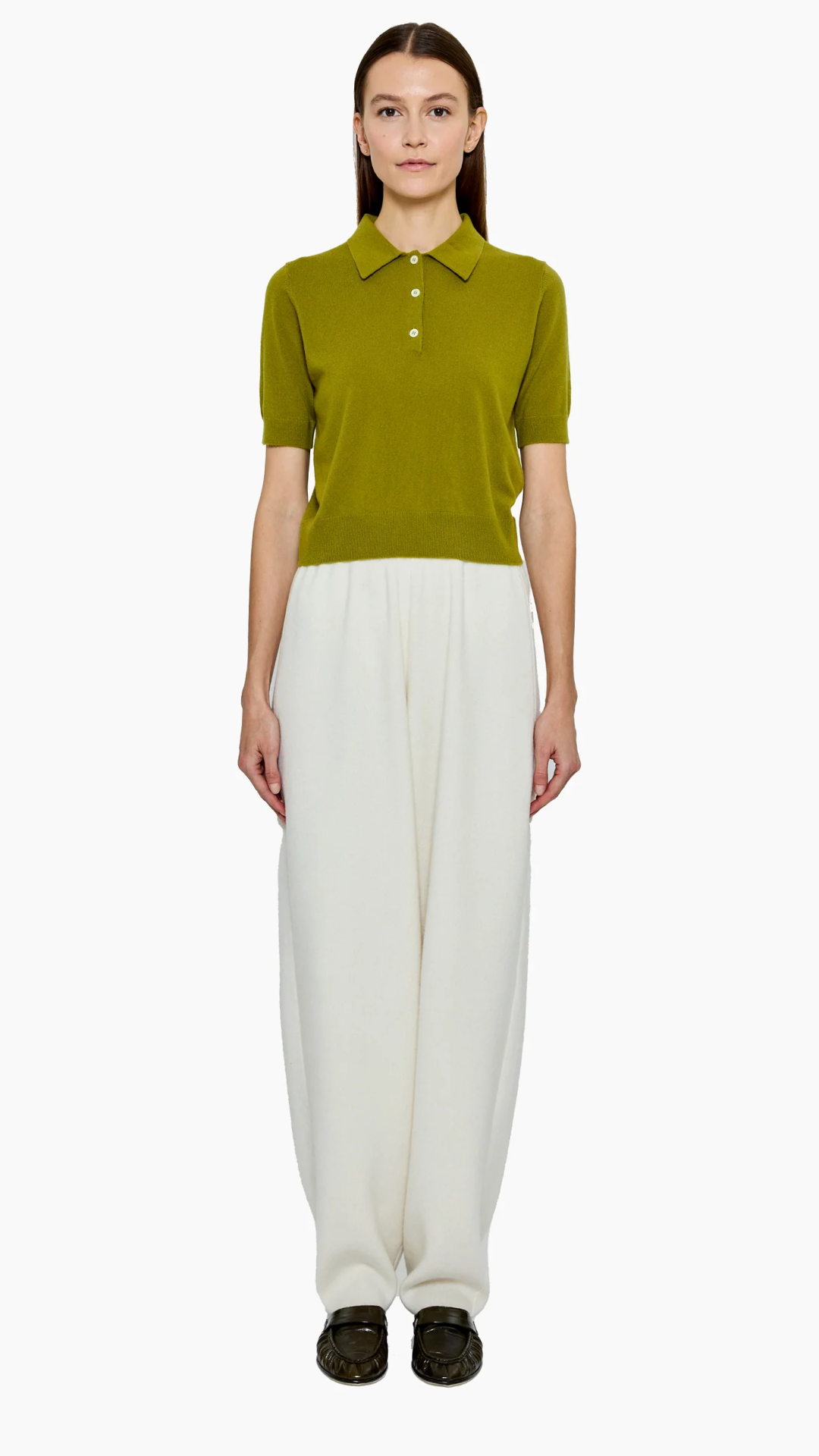 Arch 4 Octavia Polo Top in Caper Green