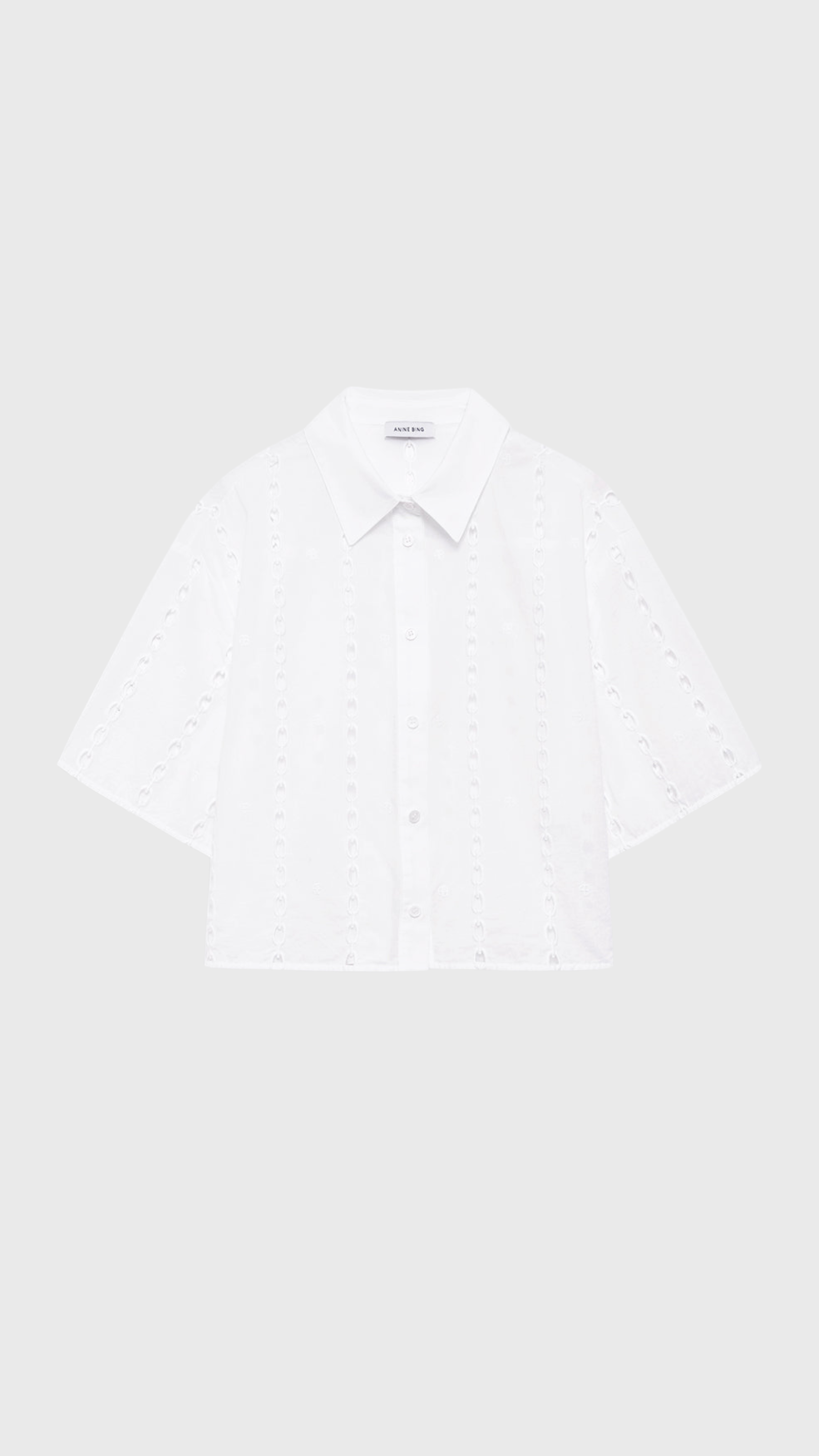 Anine Bing Lincoln Shirt in White