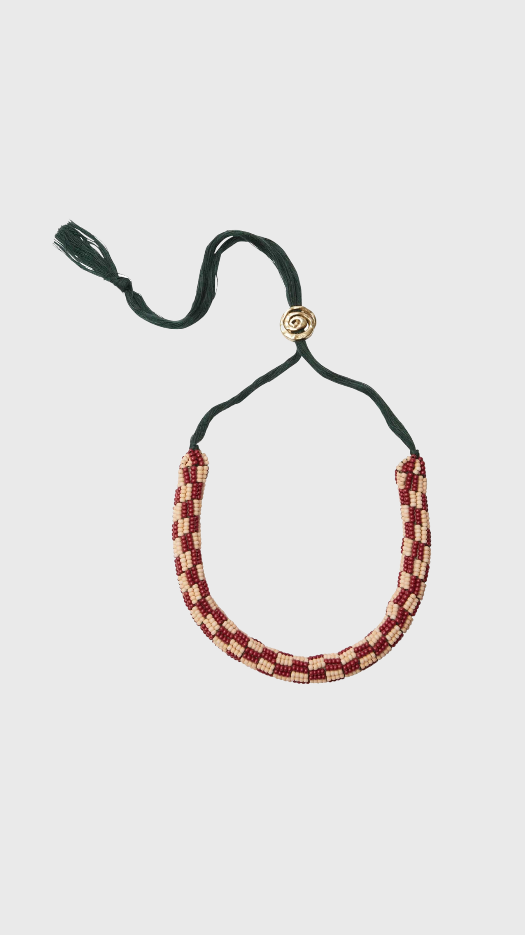 Alemais Le Jardin Bunch Bead Necklace in Clay Multi