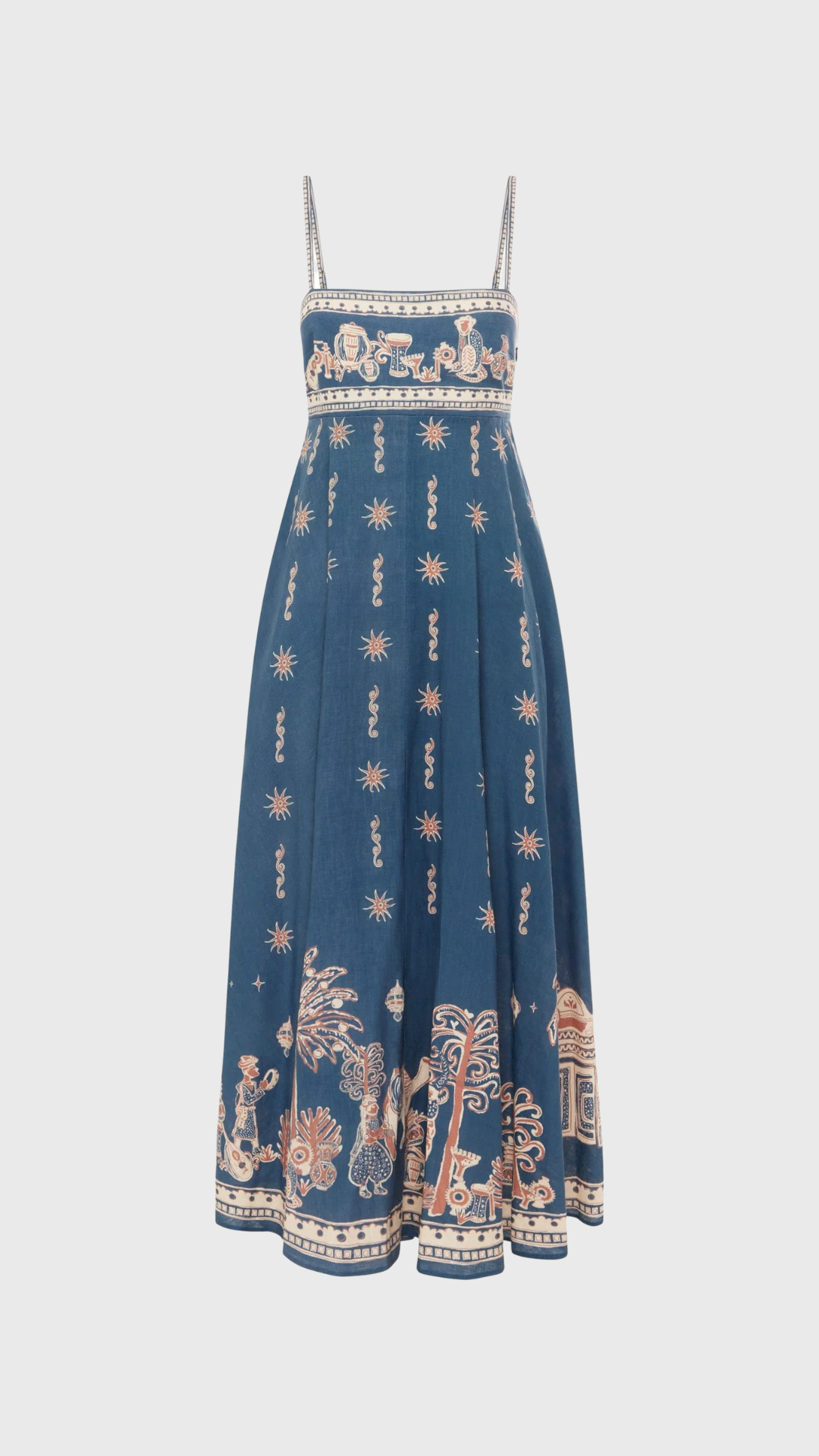 Alemais Acacia Sundress in Blue