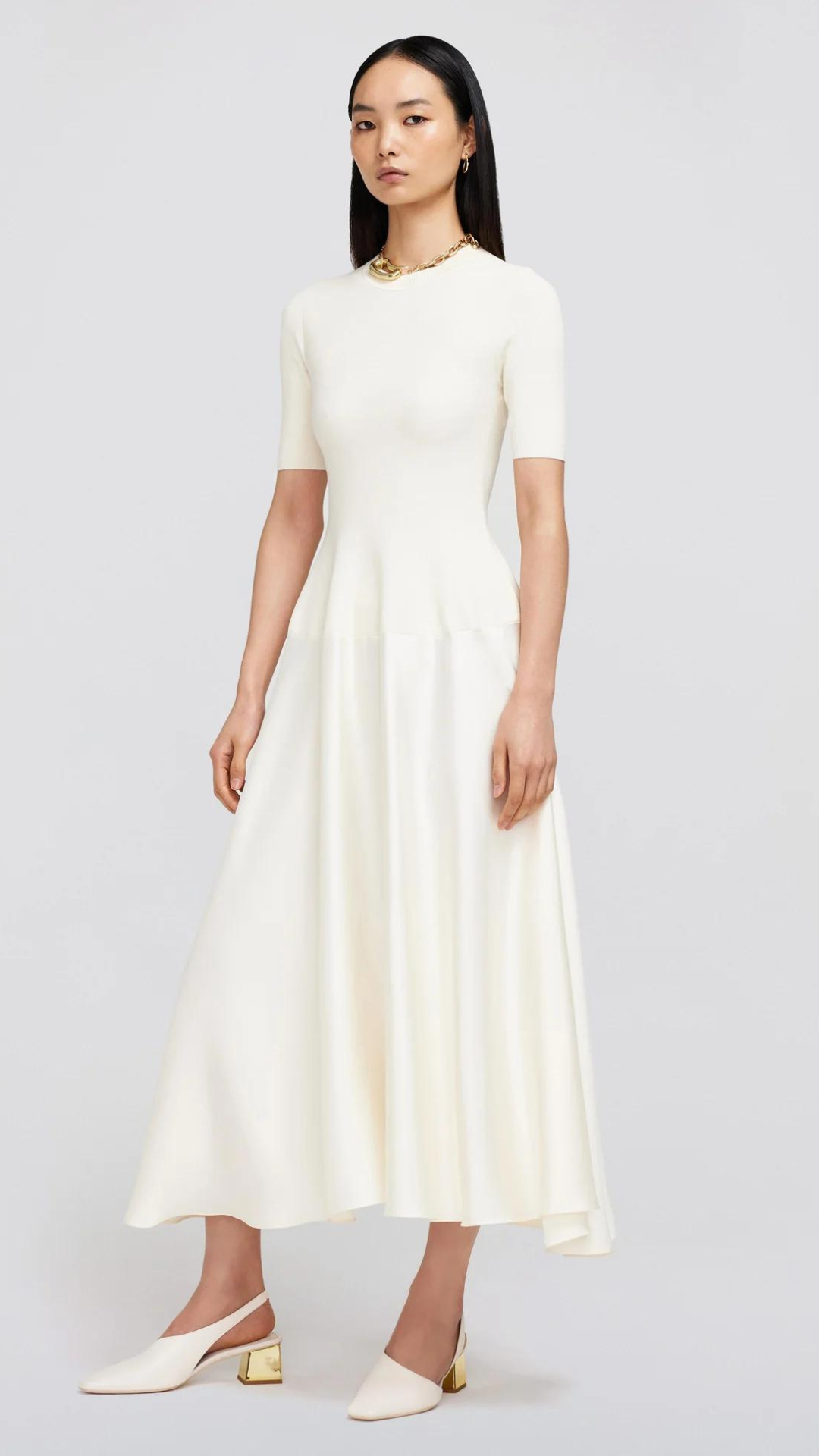 Simkhai Marionne Crewneck Midi