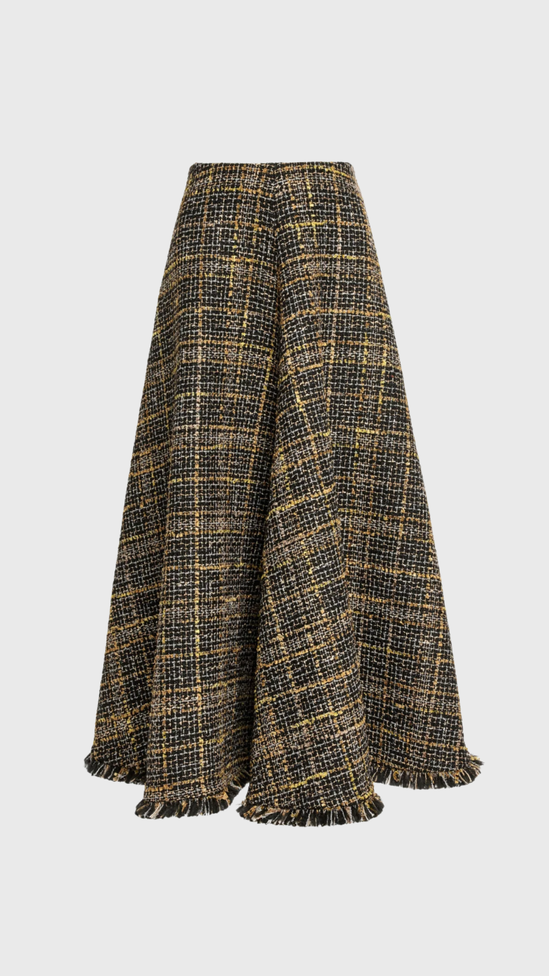 Altuzarra Varda Skirt in Black/Gold
