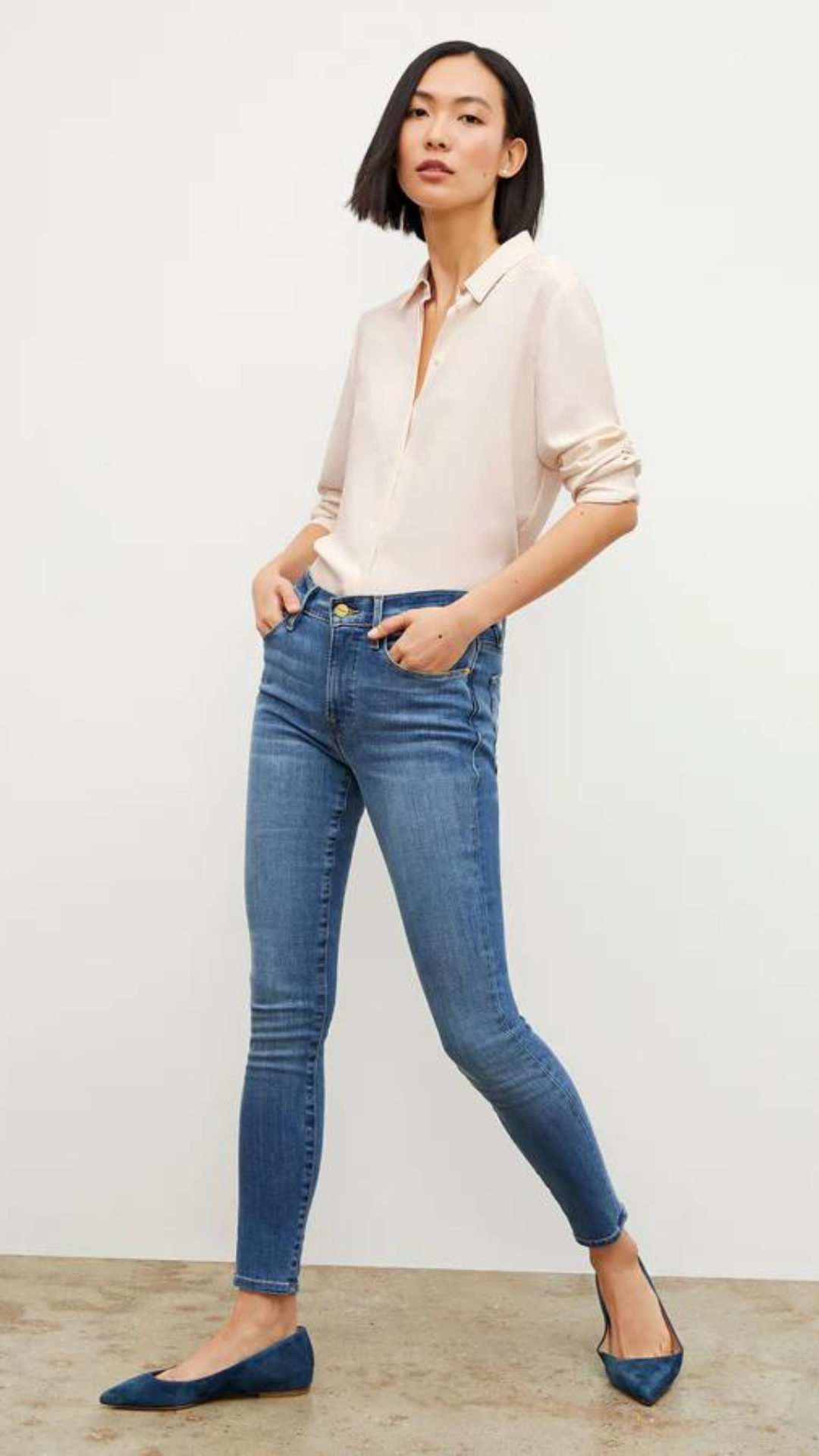 Frame Le High Skinny