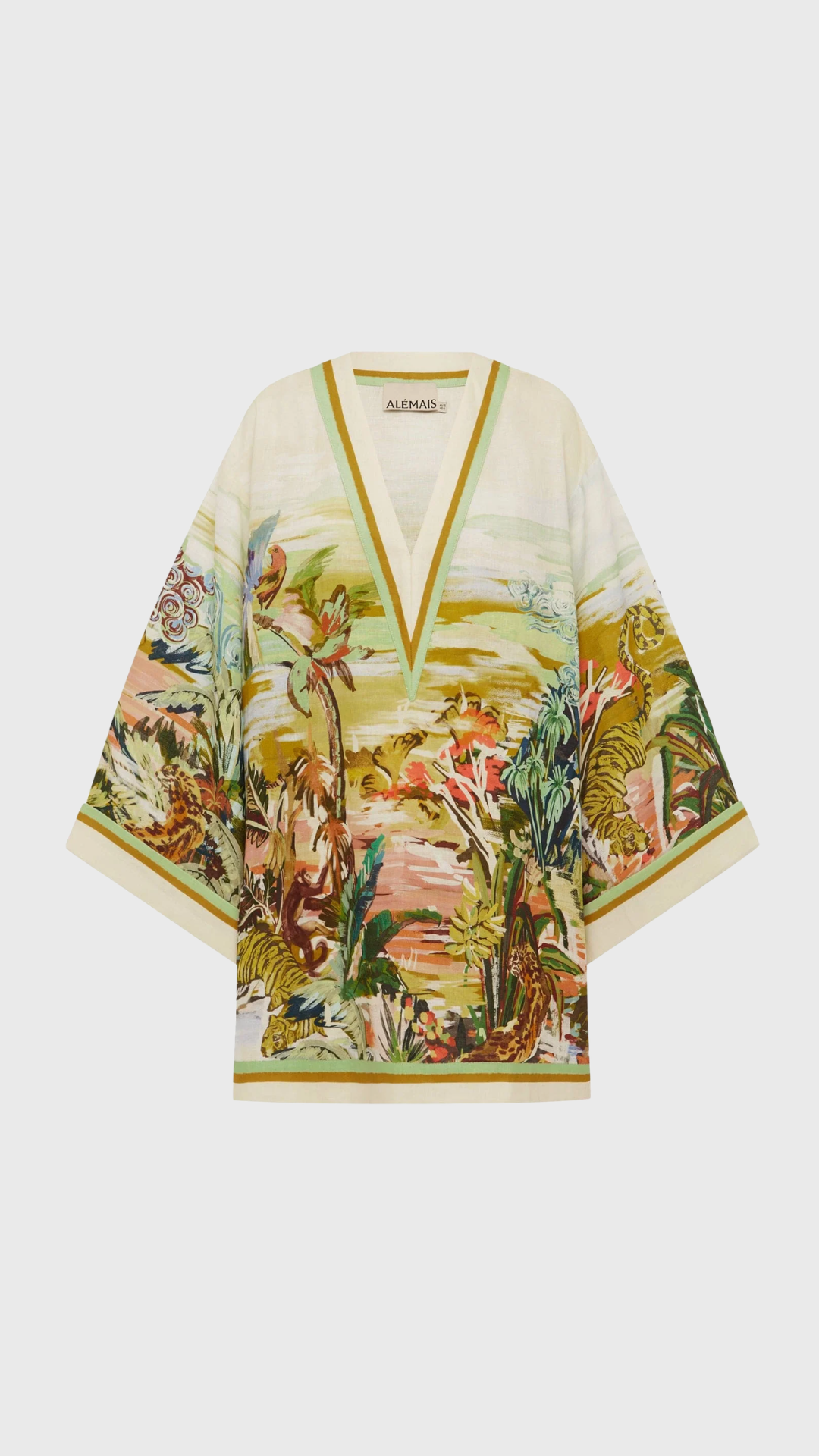 Alemais Jungle Boogie Mini Dress in Multi