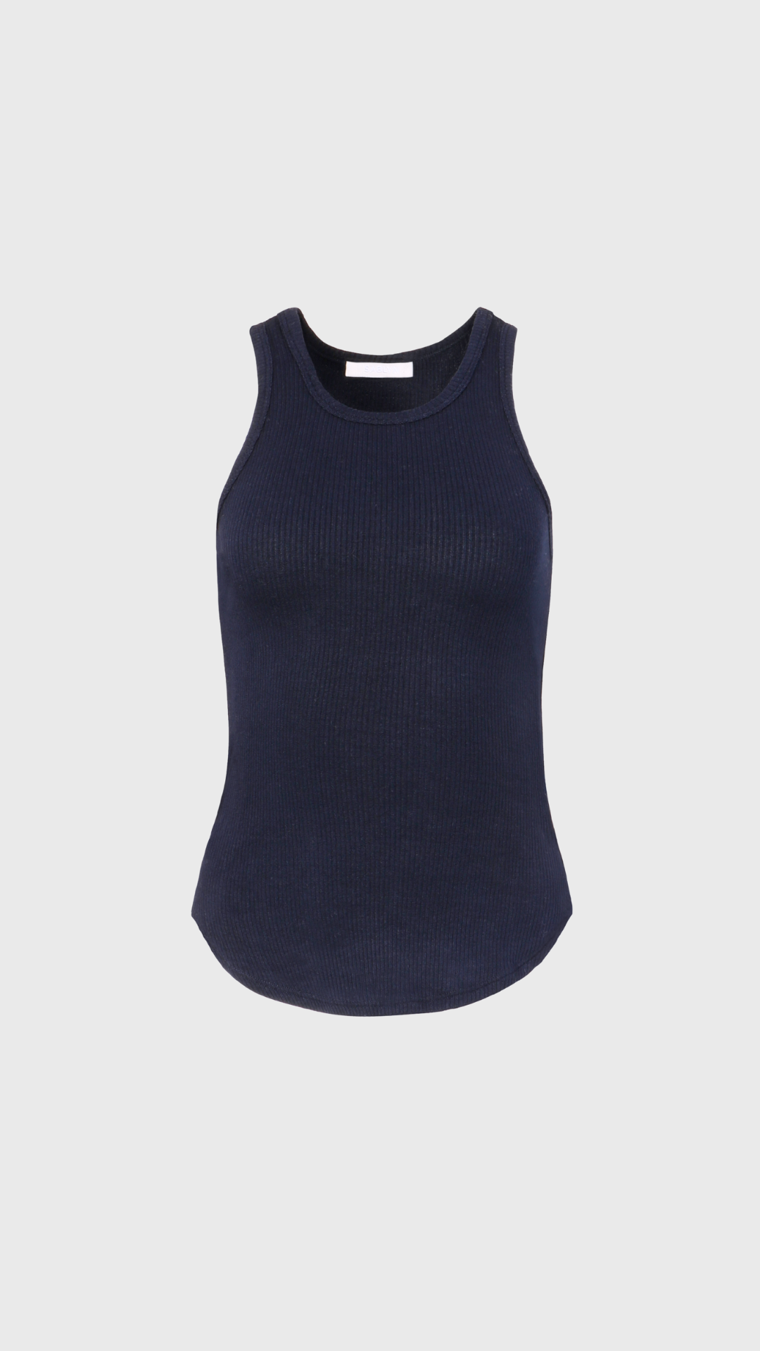 Sablyn Jameela Racerback Tank in Midnavy