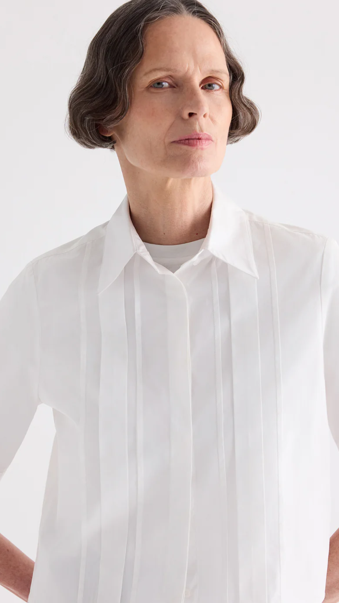TWP Short Lived Placket Top