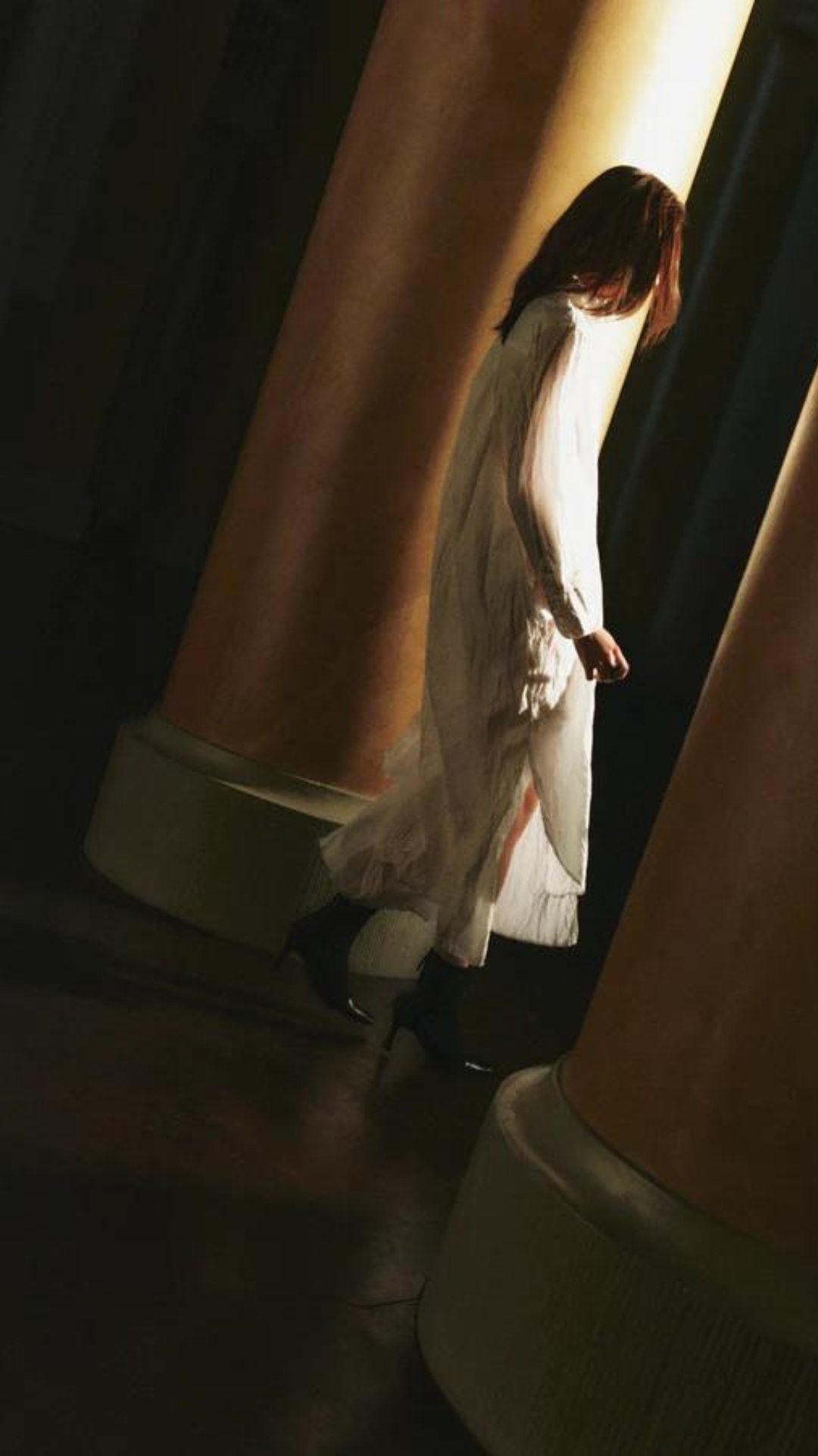 Bite Crease Shirt Dress