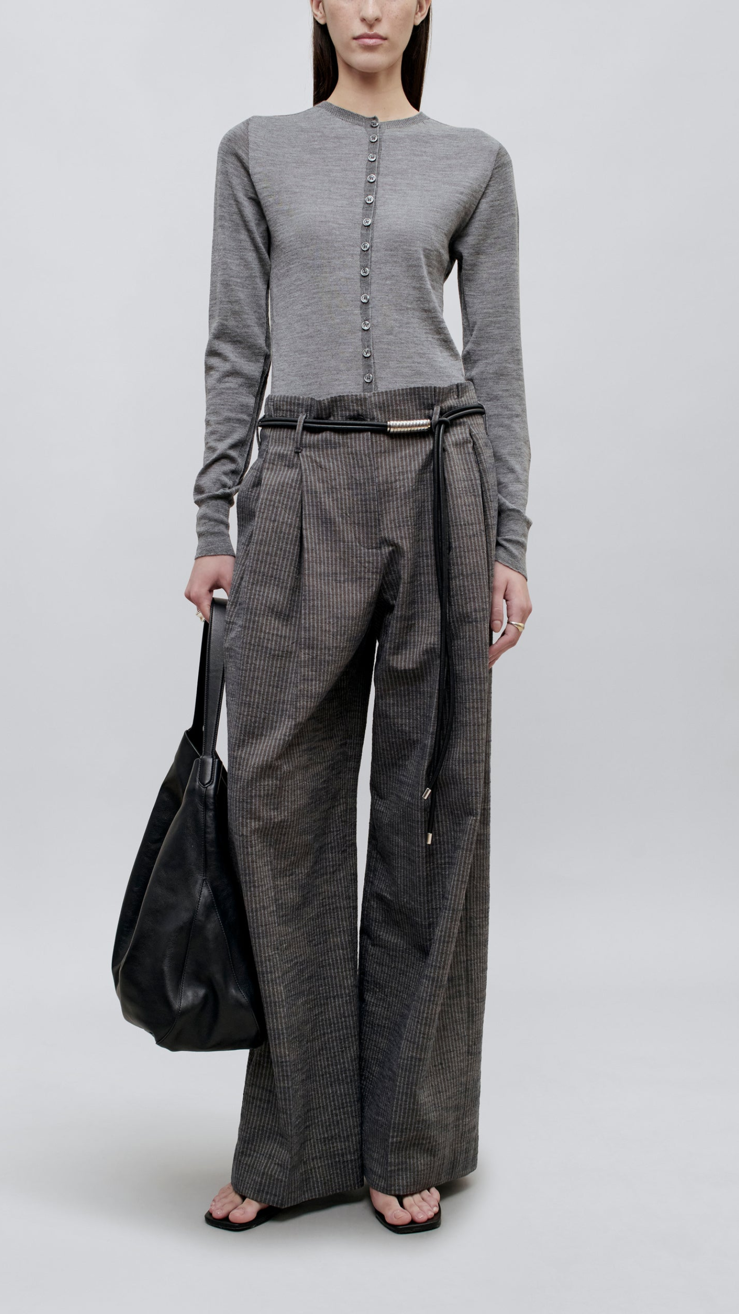 Kallmeyer Percie Railroad Cotton Lyocell Trouser in French Blue