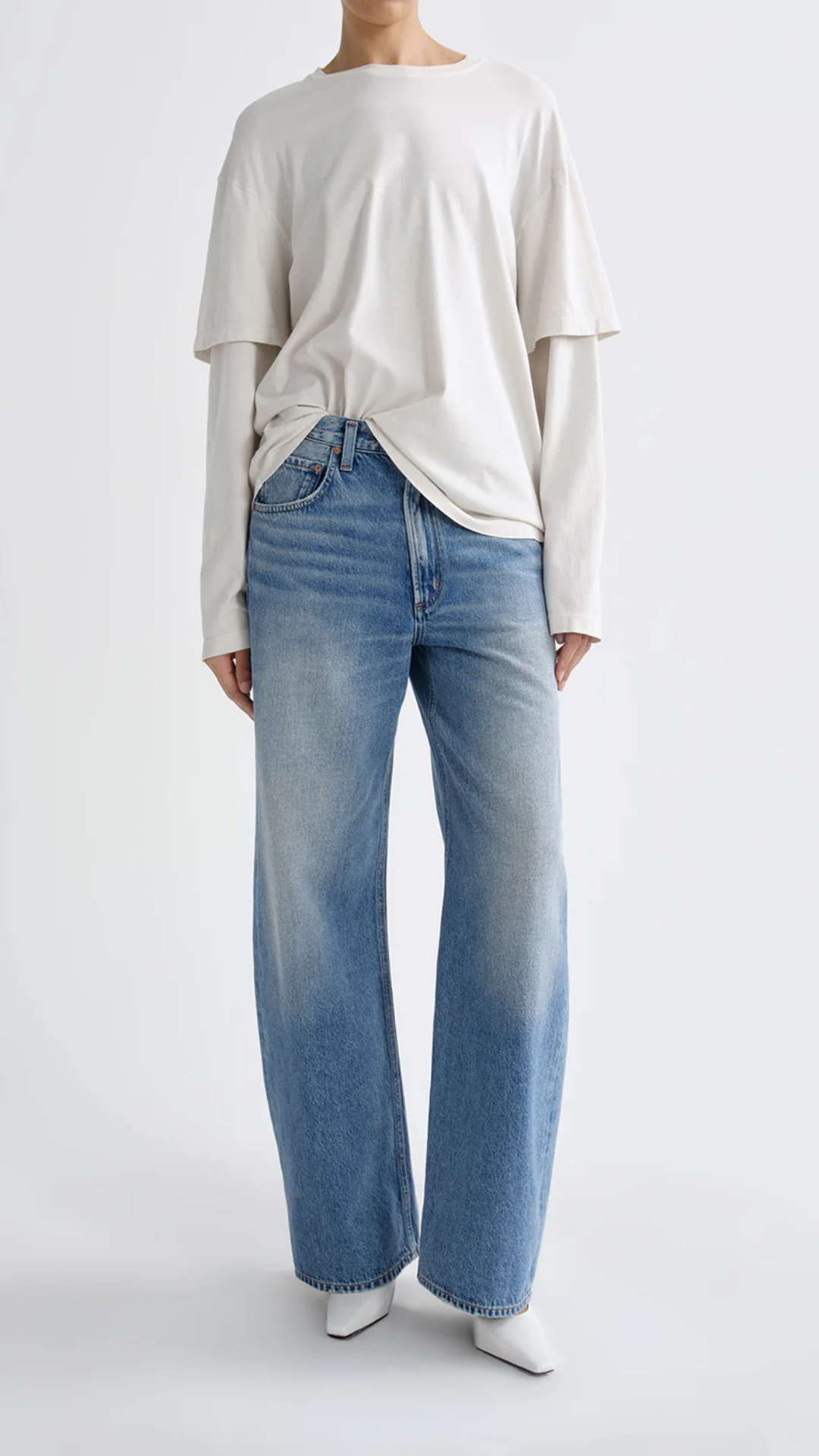 AGOLDE Low Curve Jean in Venture