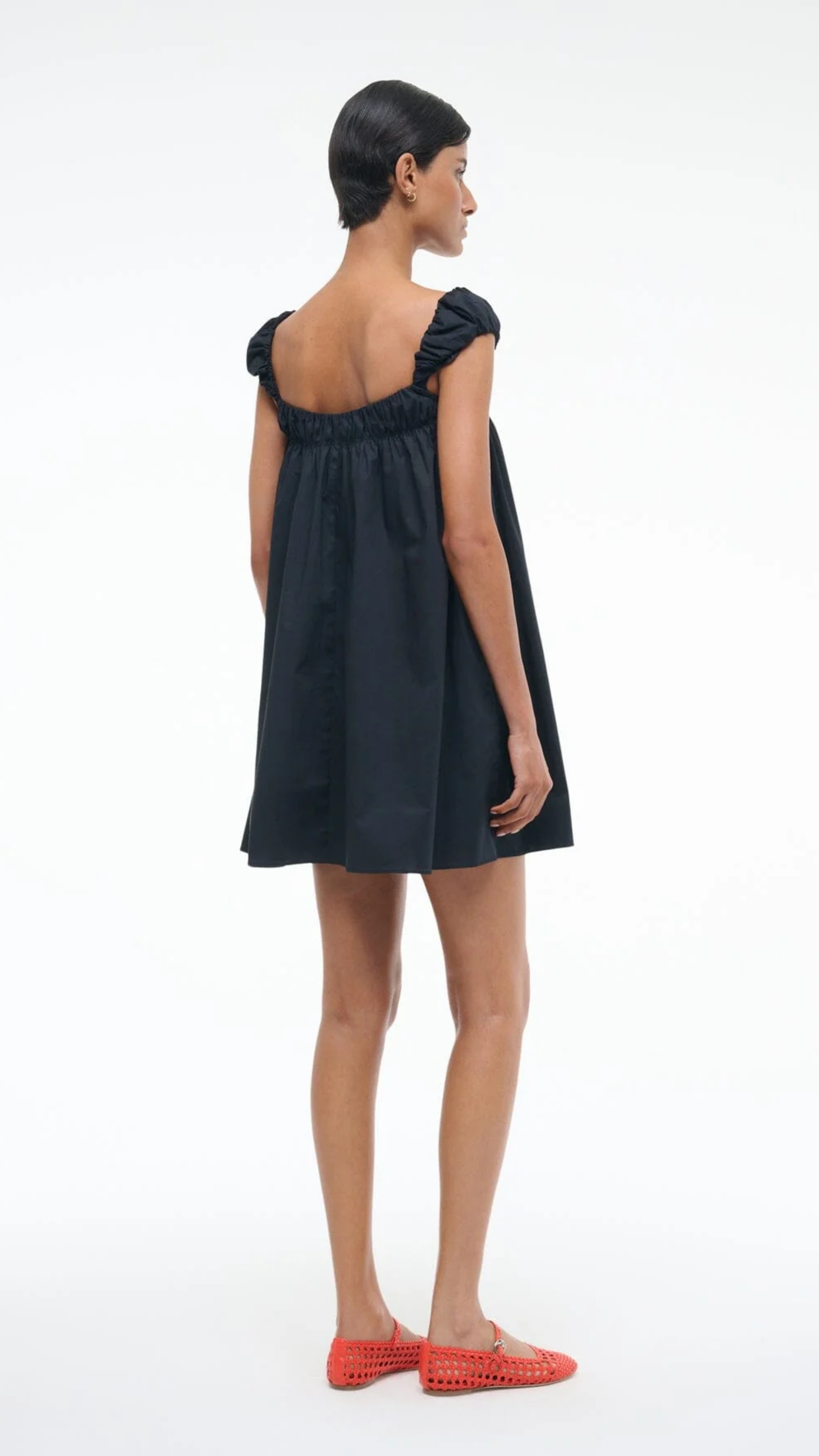 Staud Beau Dress in Black
