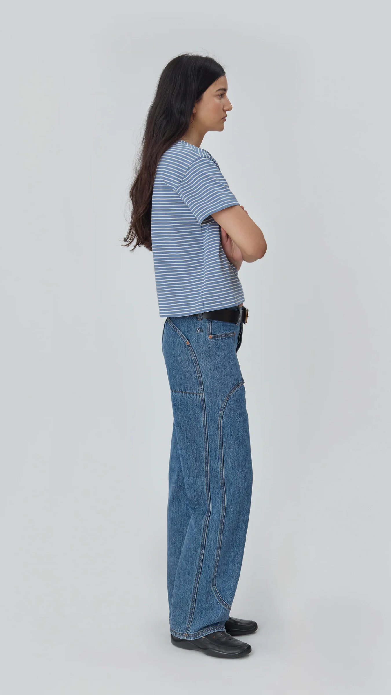 Still Here Supply Jean in Classic Blue
