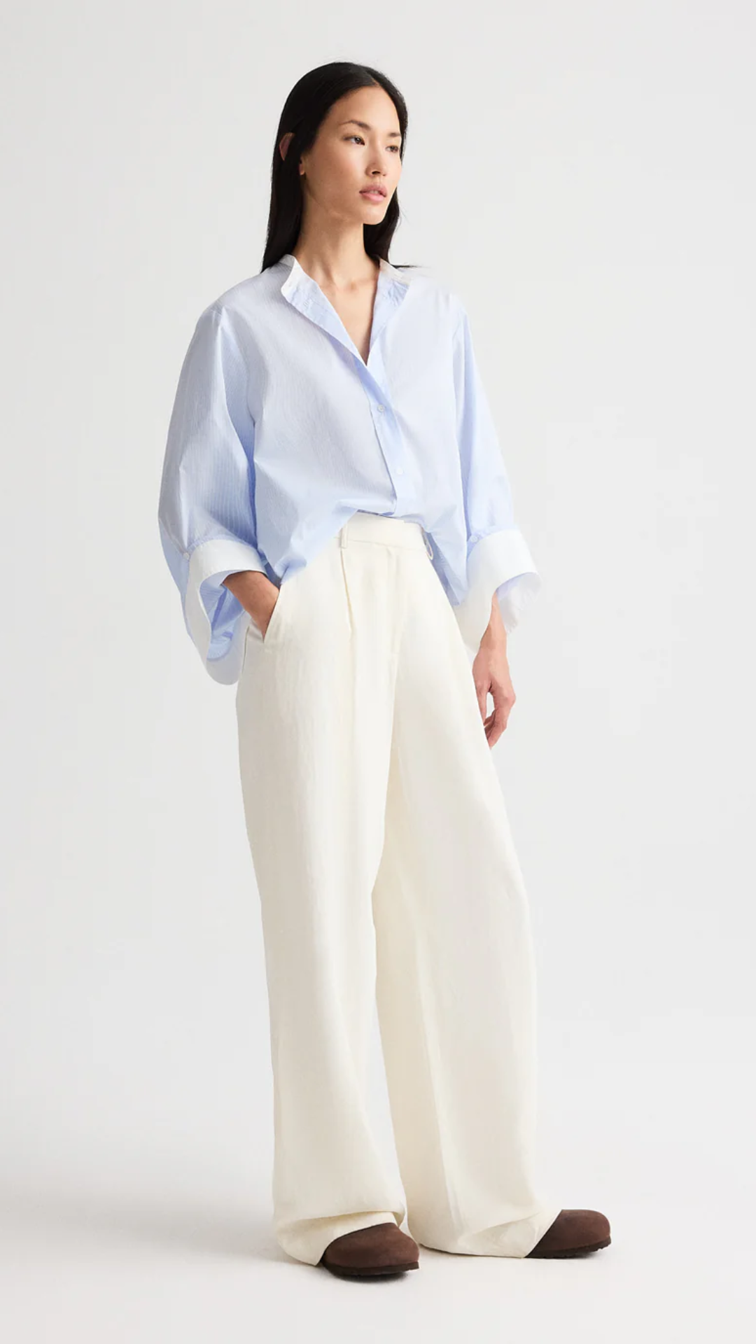 TWP Hudson St Pant in Bone