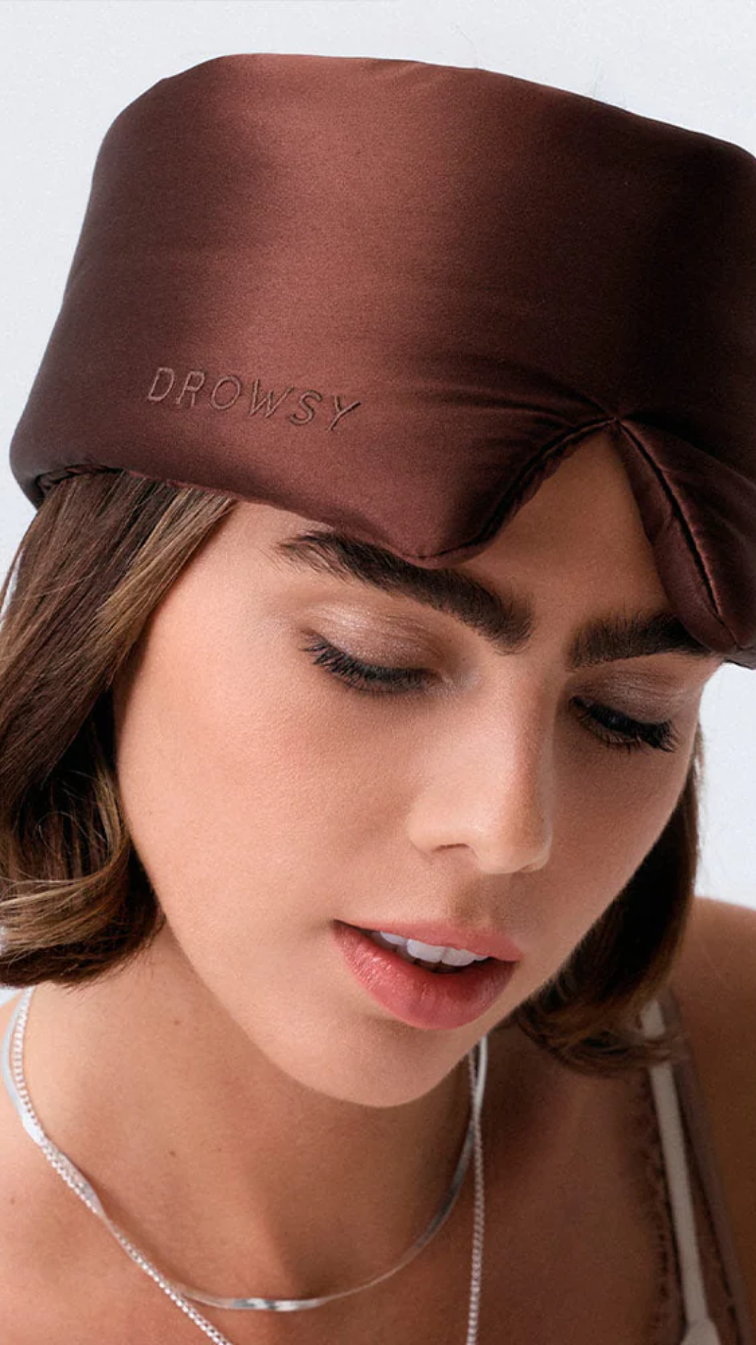 Drowsy Sleep Mask in Cocoa