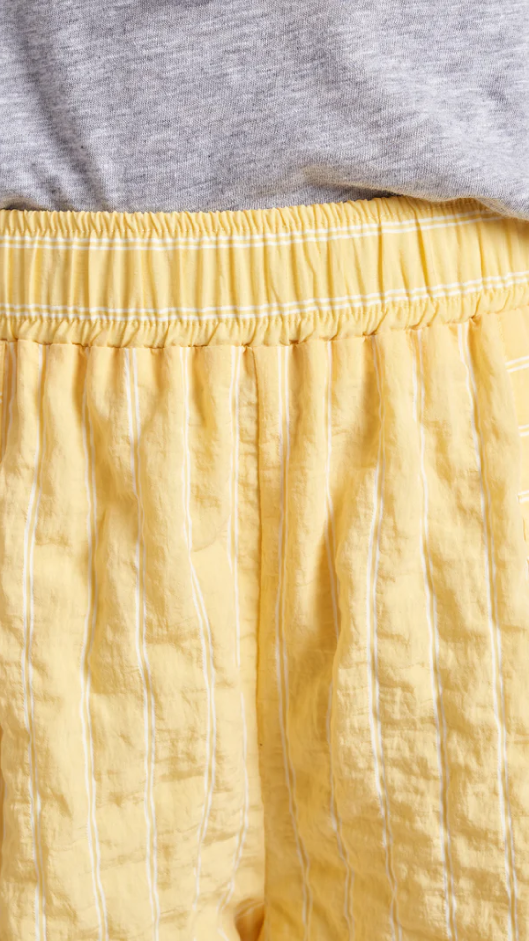 La Ligne Tangier Short in Butter Stripe