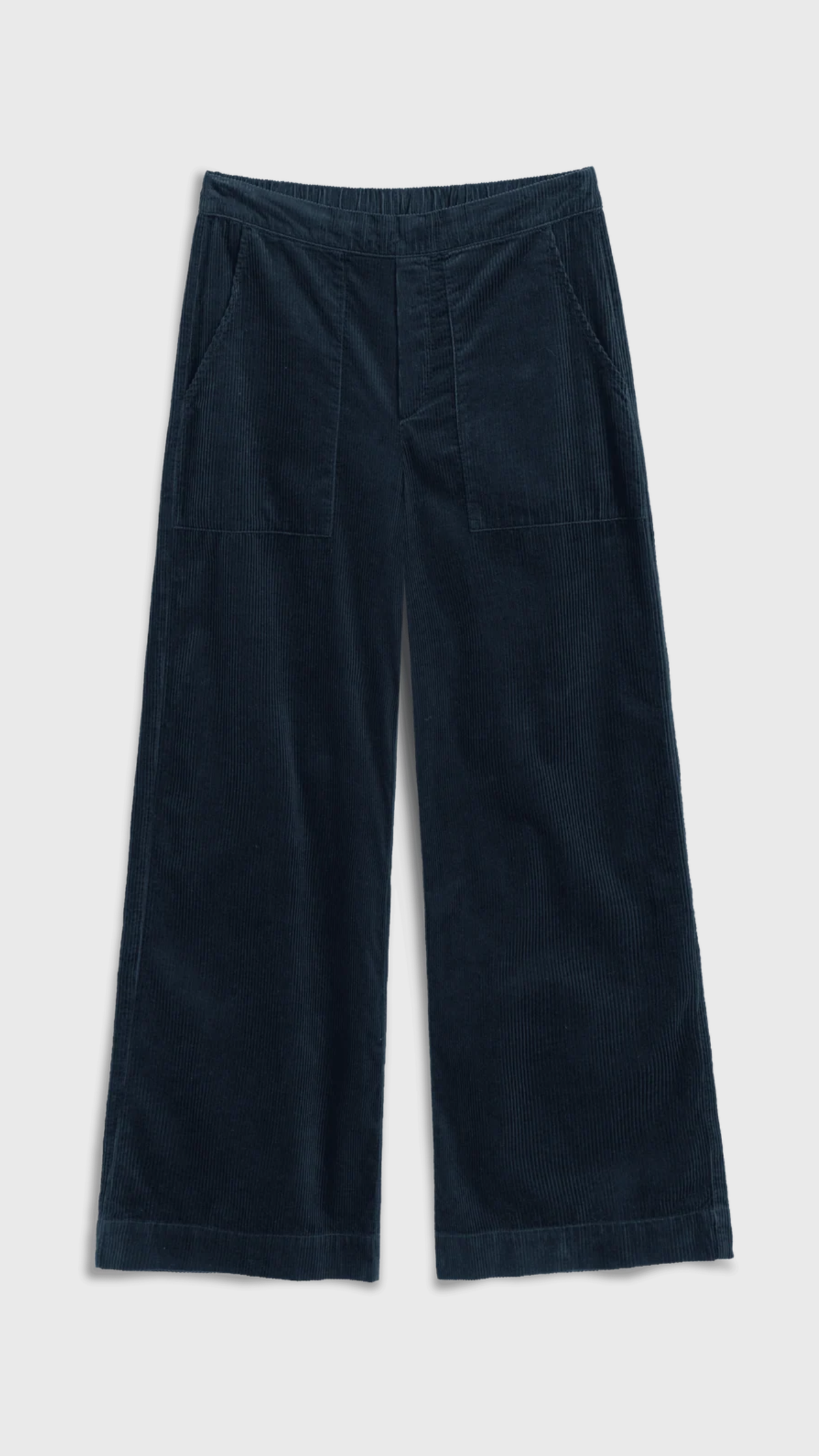 Frank & Eileen Madeline Patch Pocket Pull-On Pant in Classic Navy