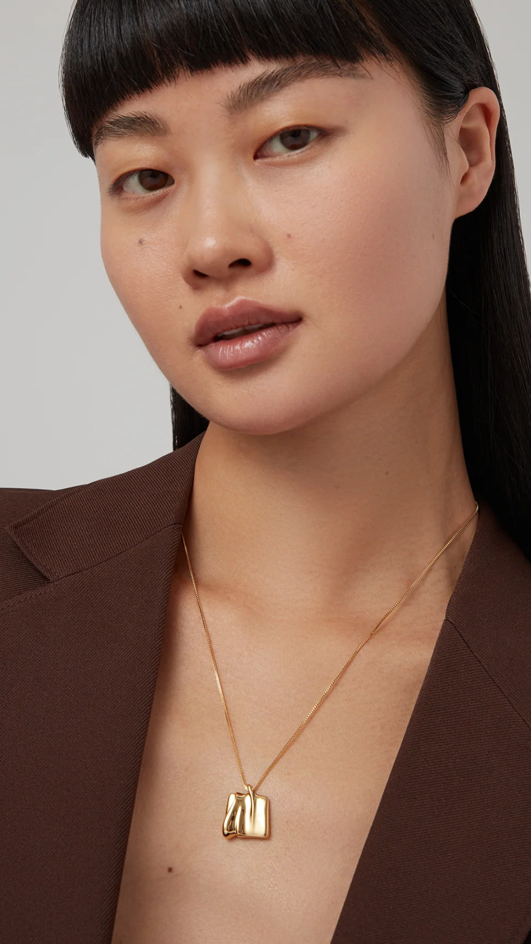 Jenny Bird Sundra Pendant Necklace in Gold