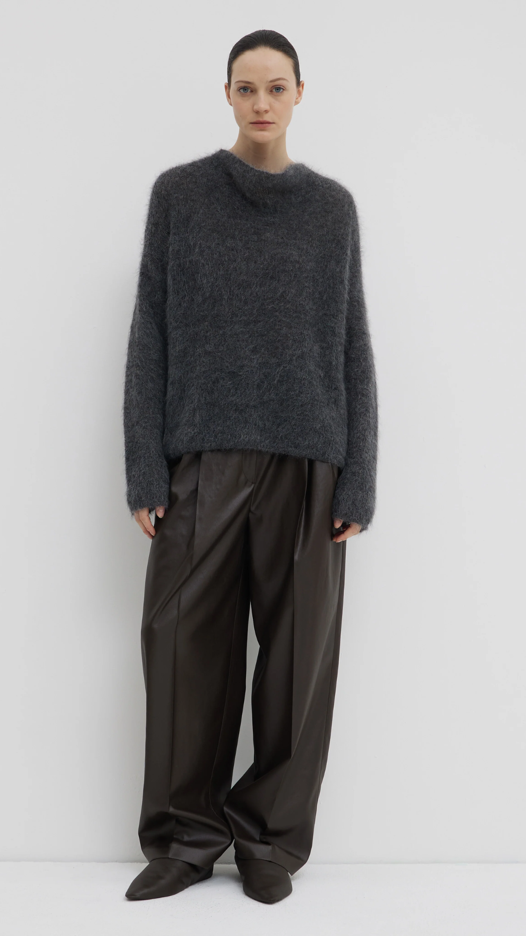 Christian Wijnants Karbriella Sweater in Graphite