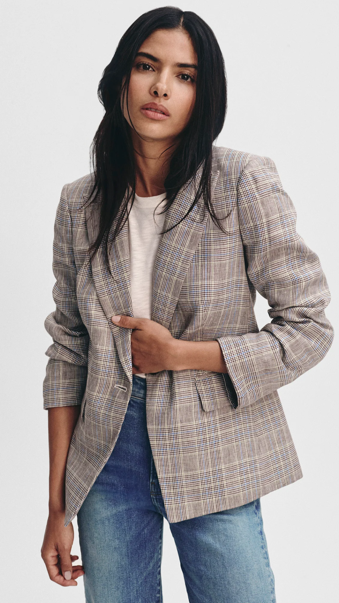Veronica Beard Obie Dickey Jacket in Off-White
