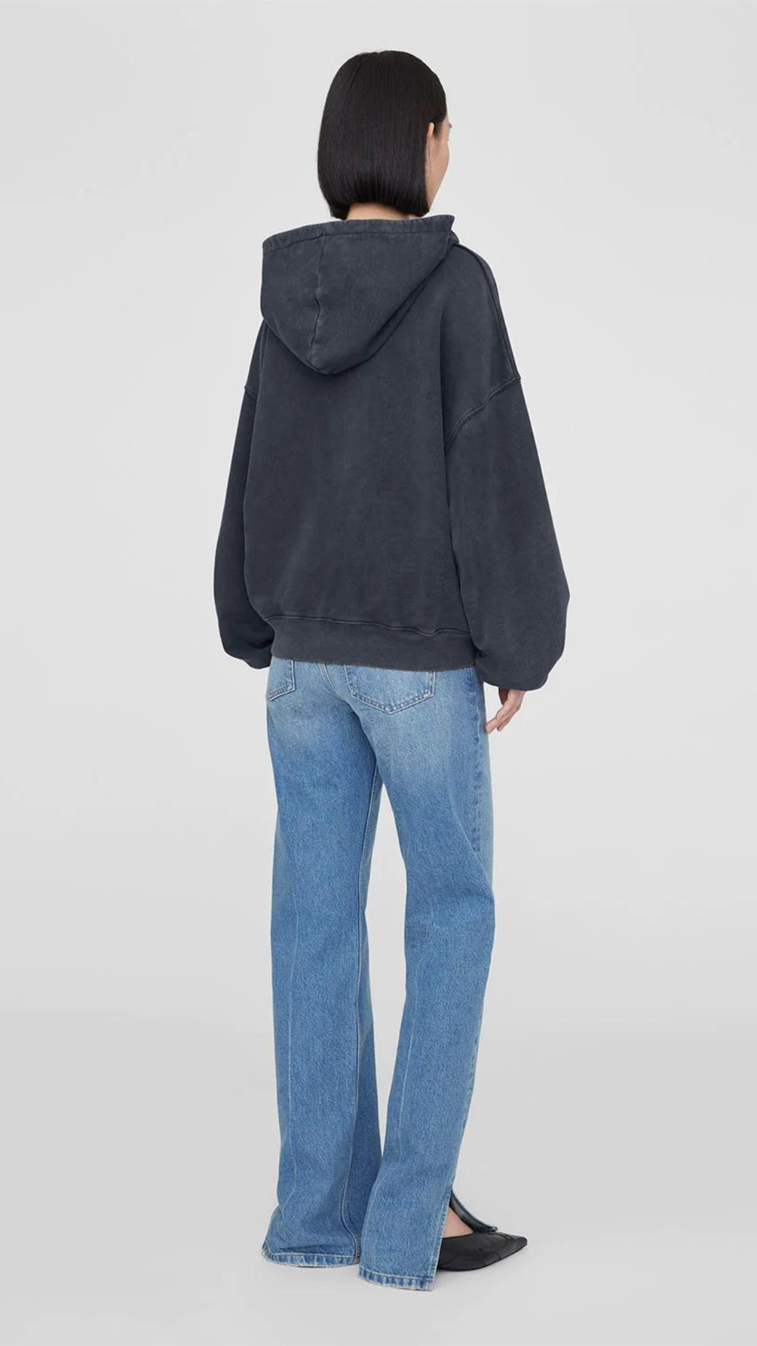 Anine Bing Alec Hoodie With Eagle