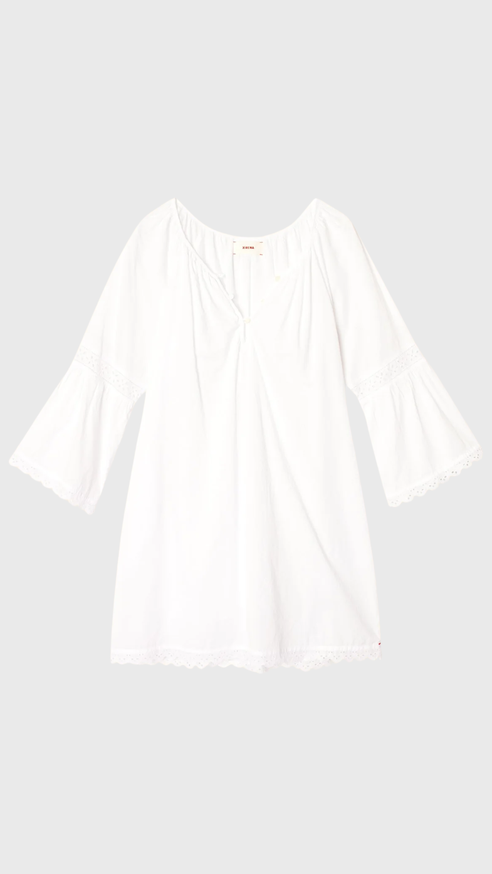 Xirena Lea Mini Dress in Blanc