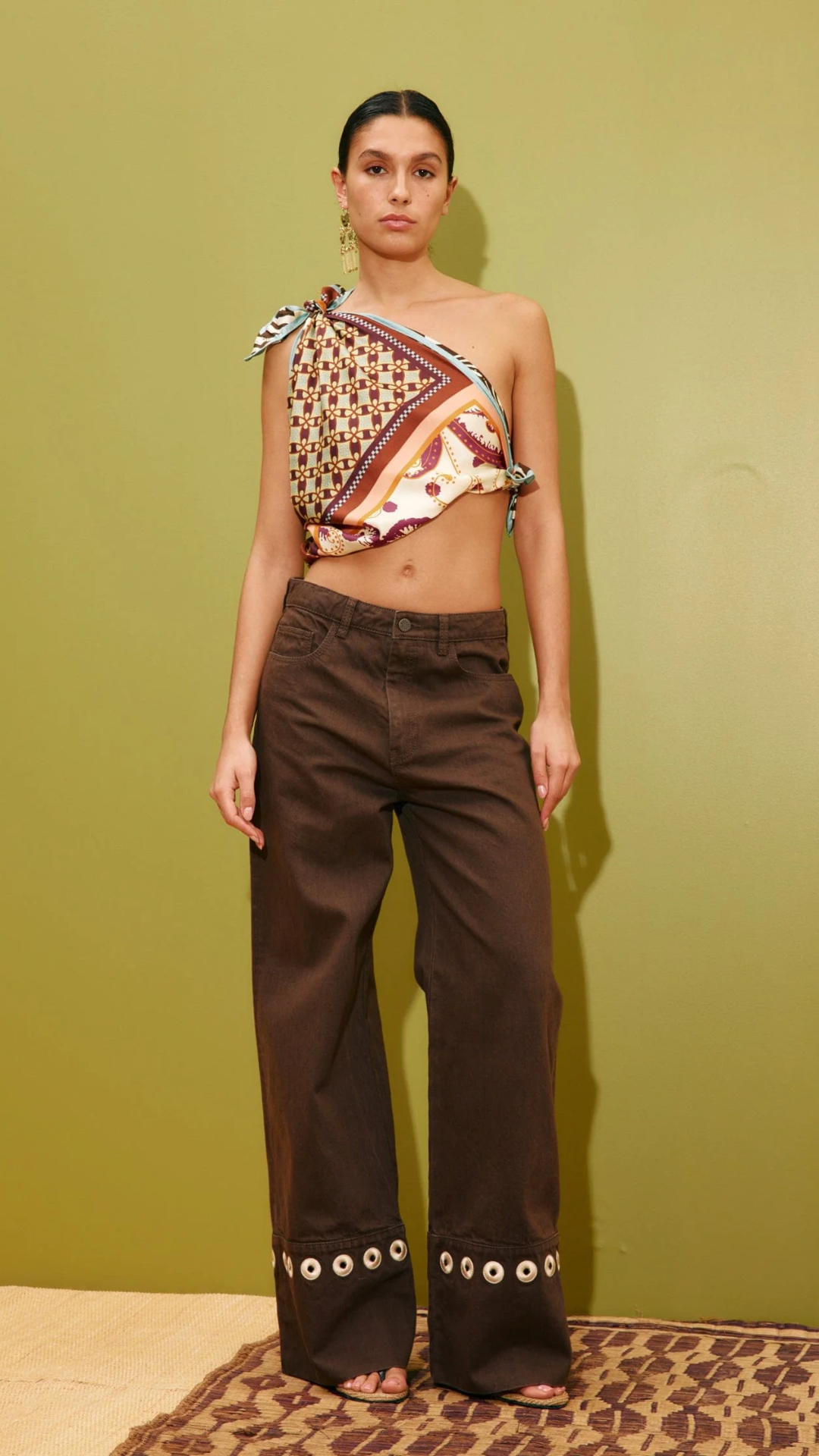 Alemais Wilson Silk Scarf in Multi