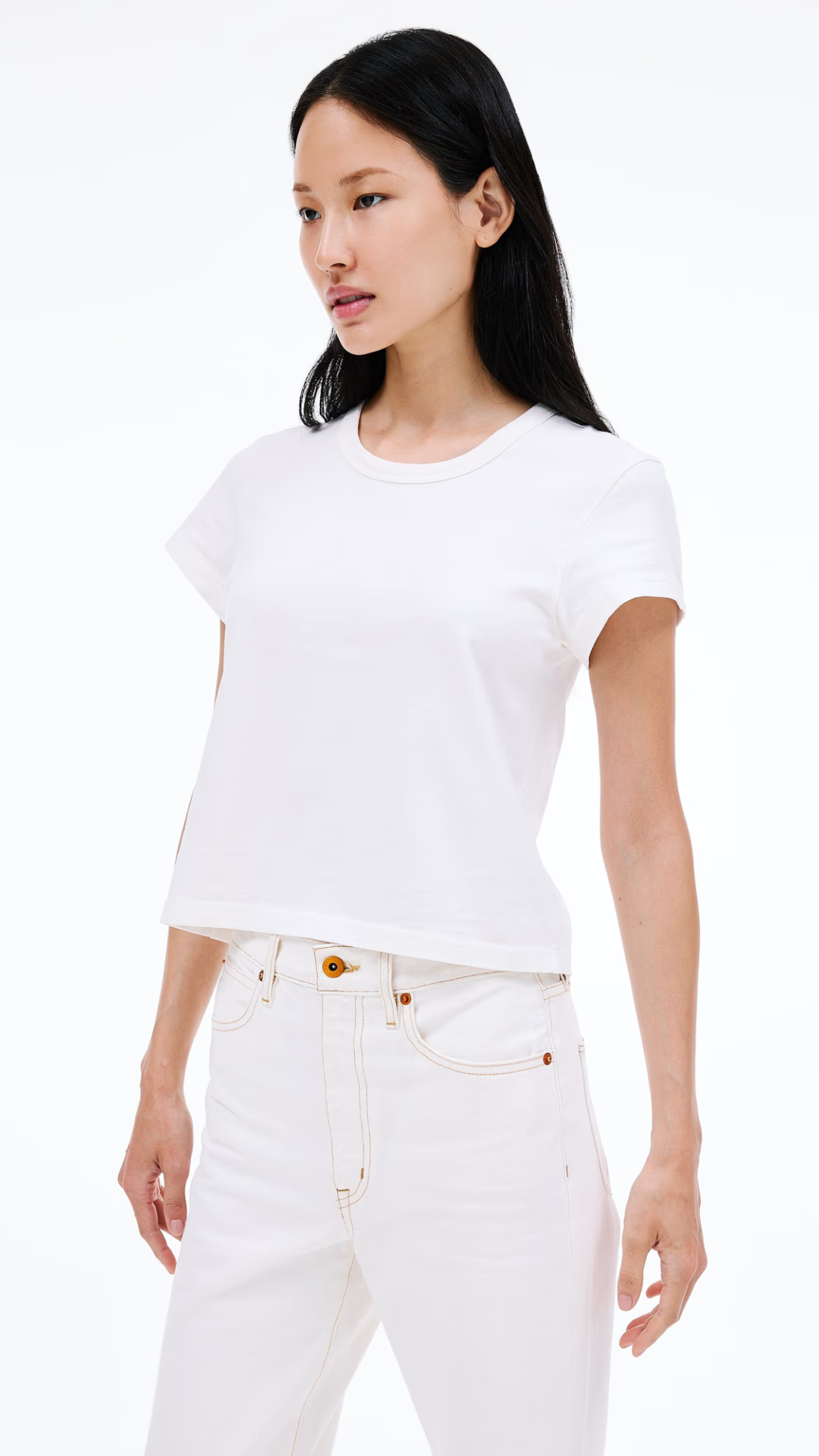 Slvrlake Easy Tee in White