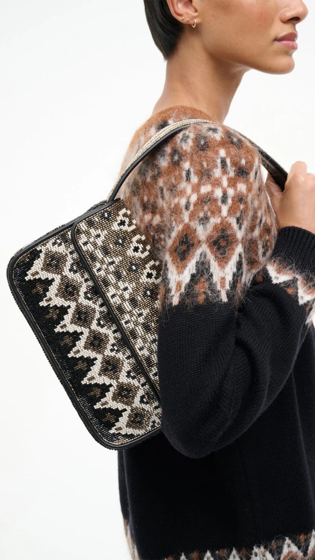 Staud Tommy Beaded Bag