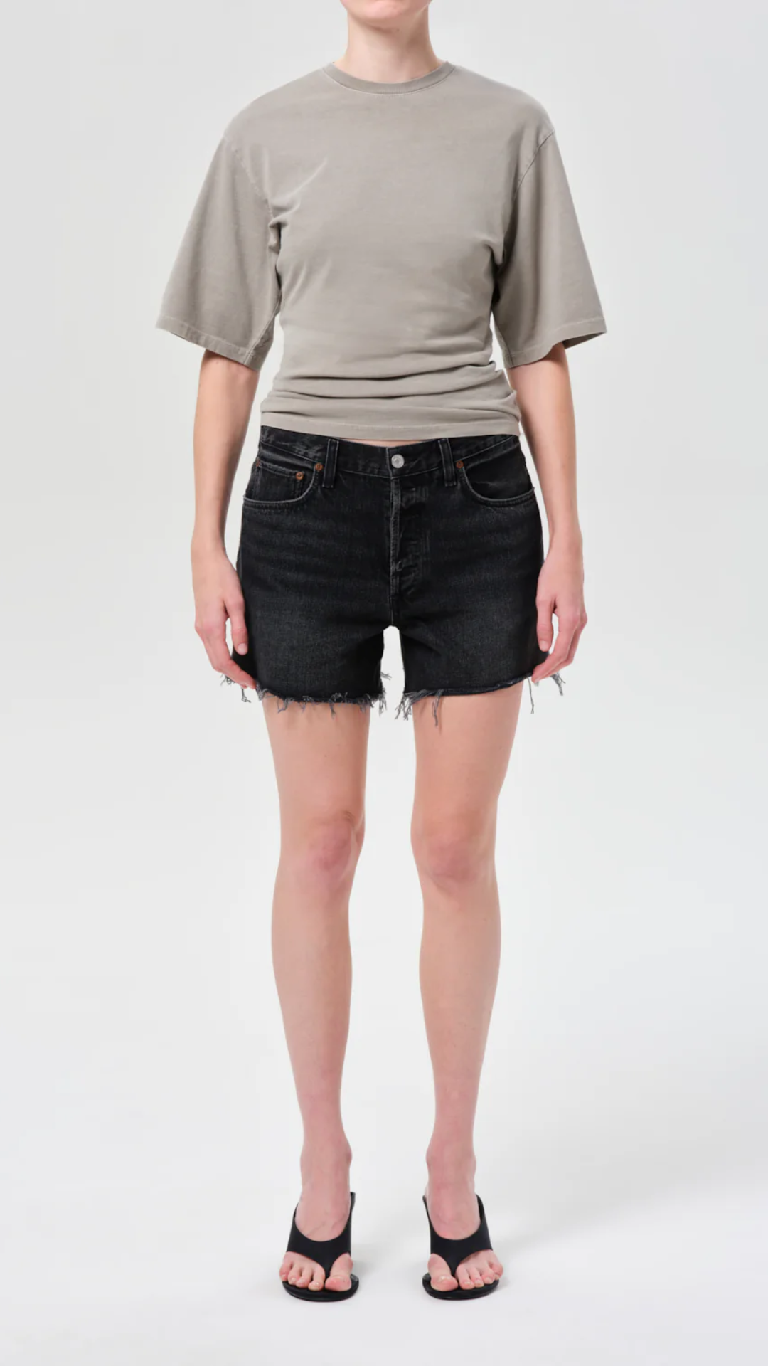 AGOLDE NYE Low Slung Vintage Short in Translation