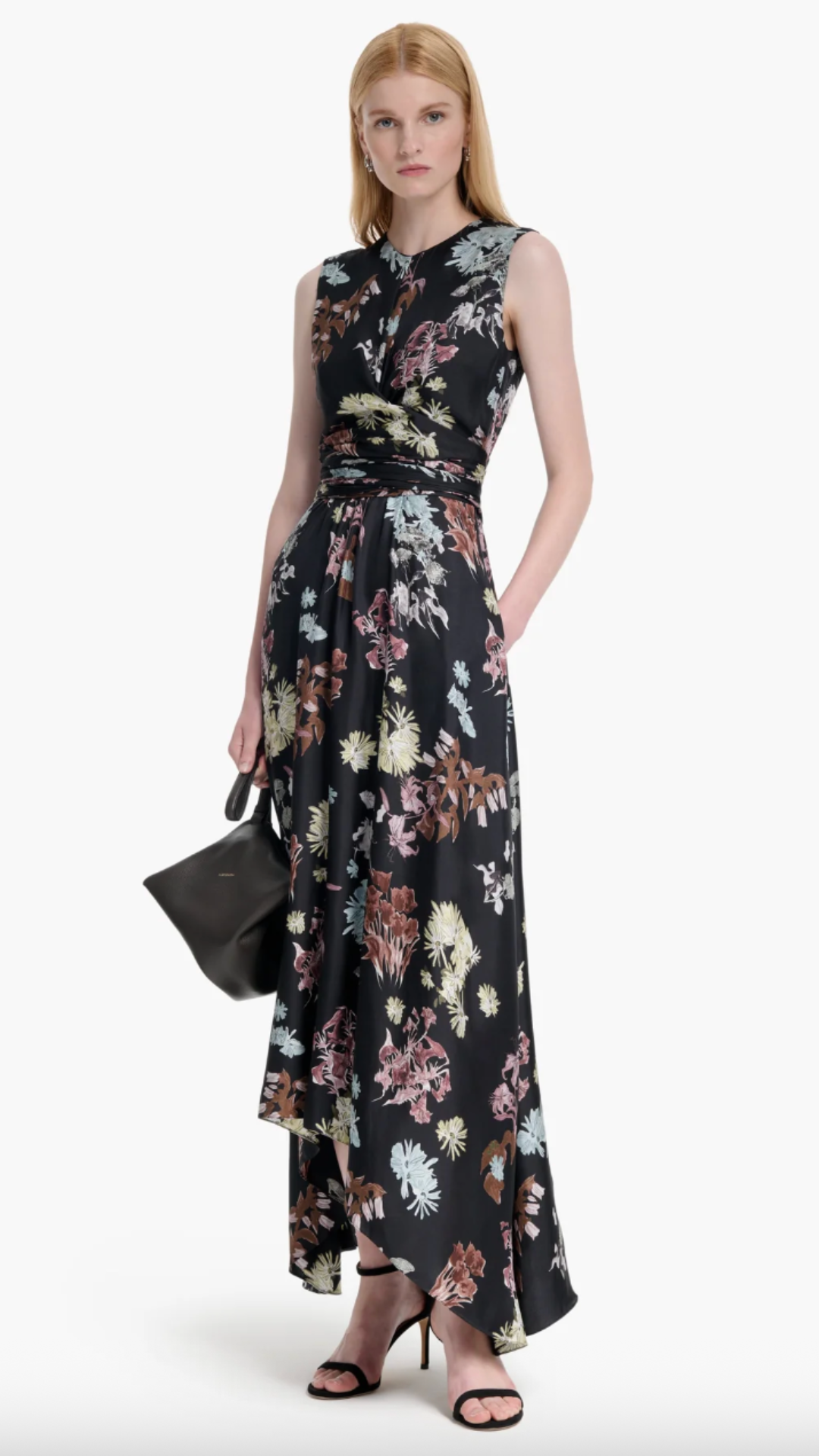 Altuzarra Penny Dress in Blackflower