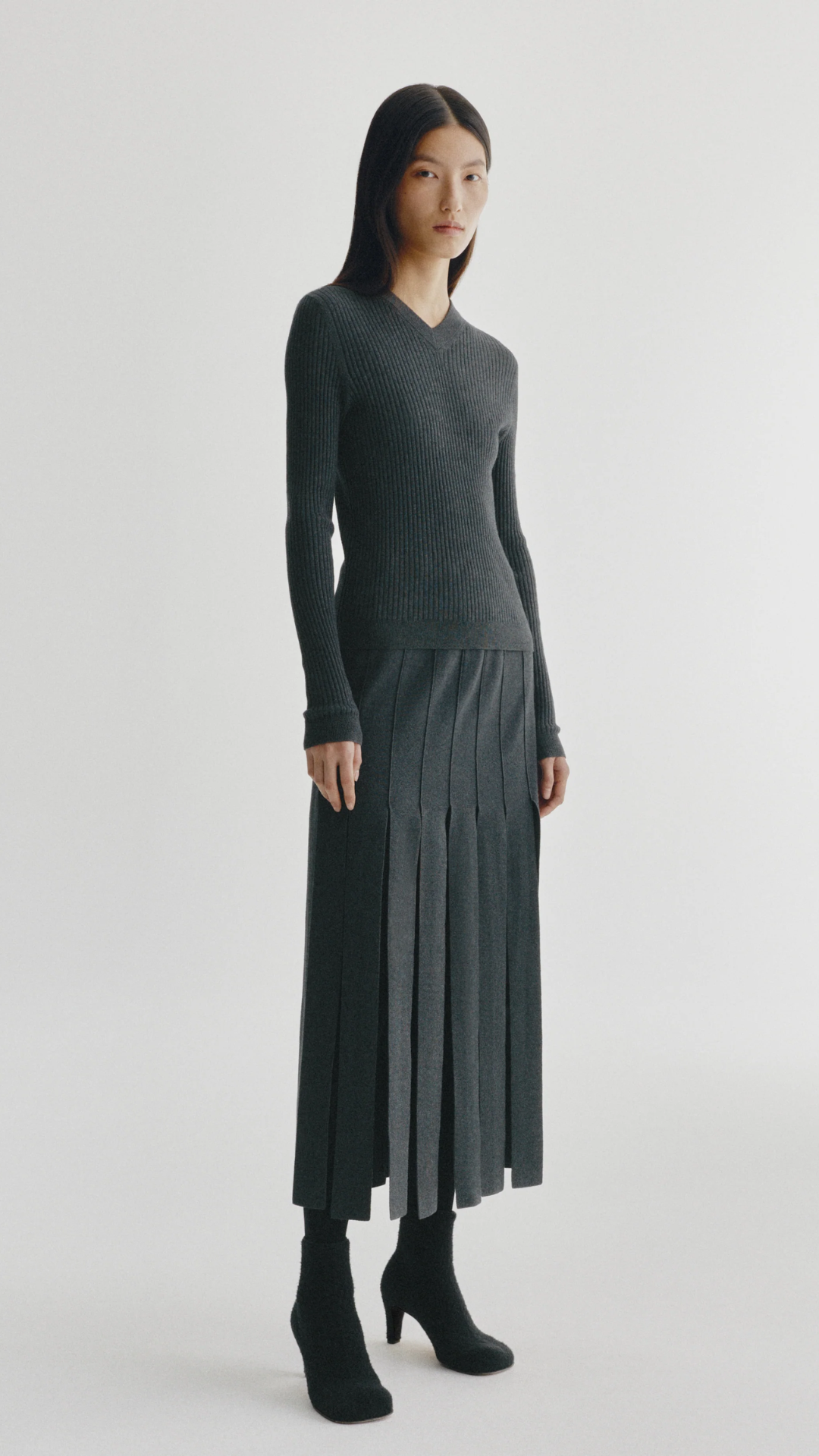 Lisa Yang Marloes Skirt in Eclipse